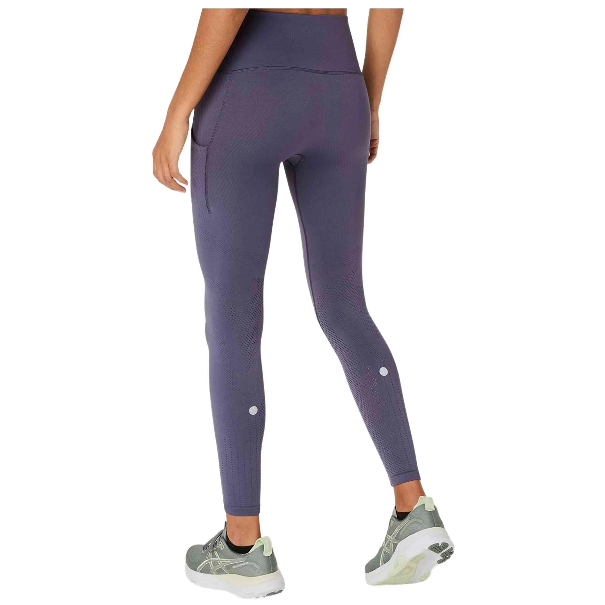 Leggings Asics modelo Malla larga ASICS Road Seamless azul oscuro para mulheres 3/5