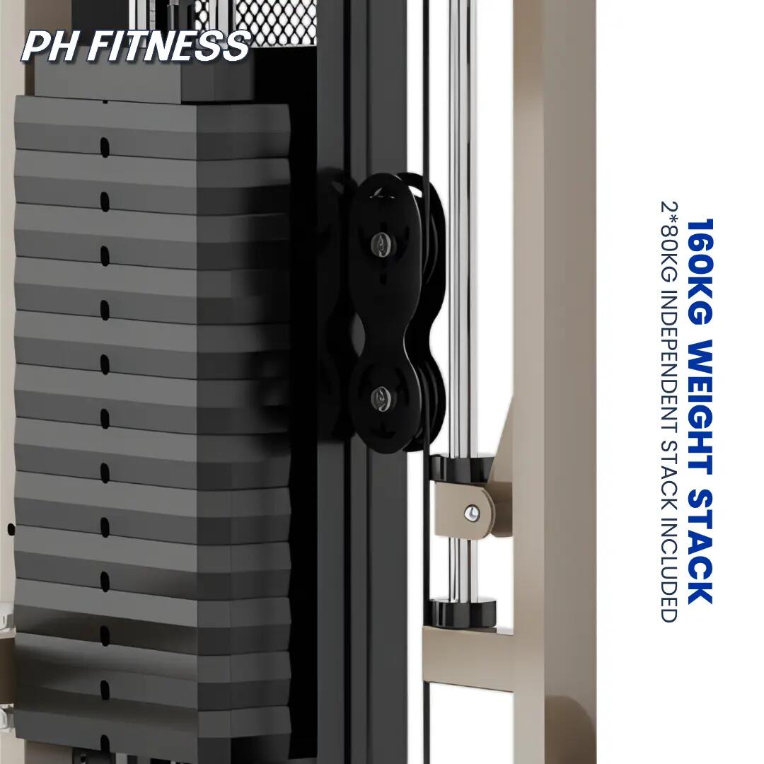 Fusion X Power Rack con máquina Smith y pec deck – 160 kg 5/9