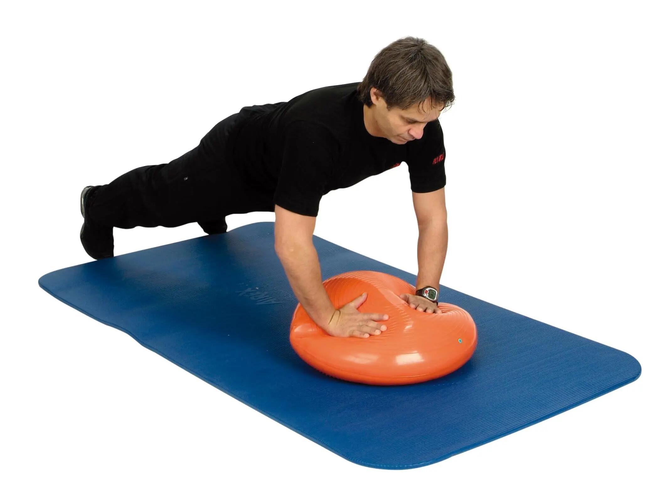 Gymnic Disco Sport Cuscino propriocettivo grande Ø 60 cm arancione 9/9