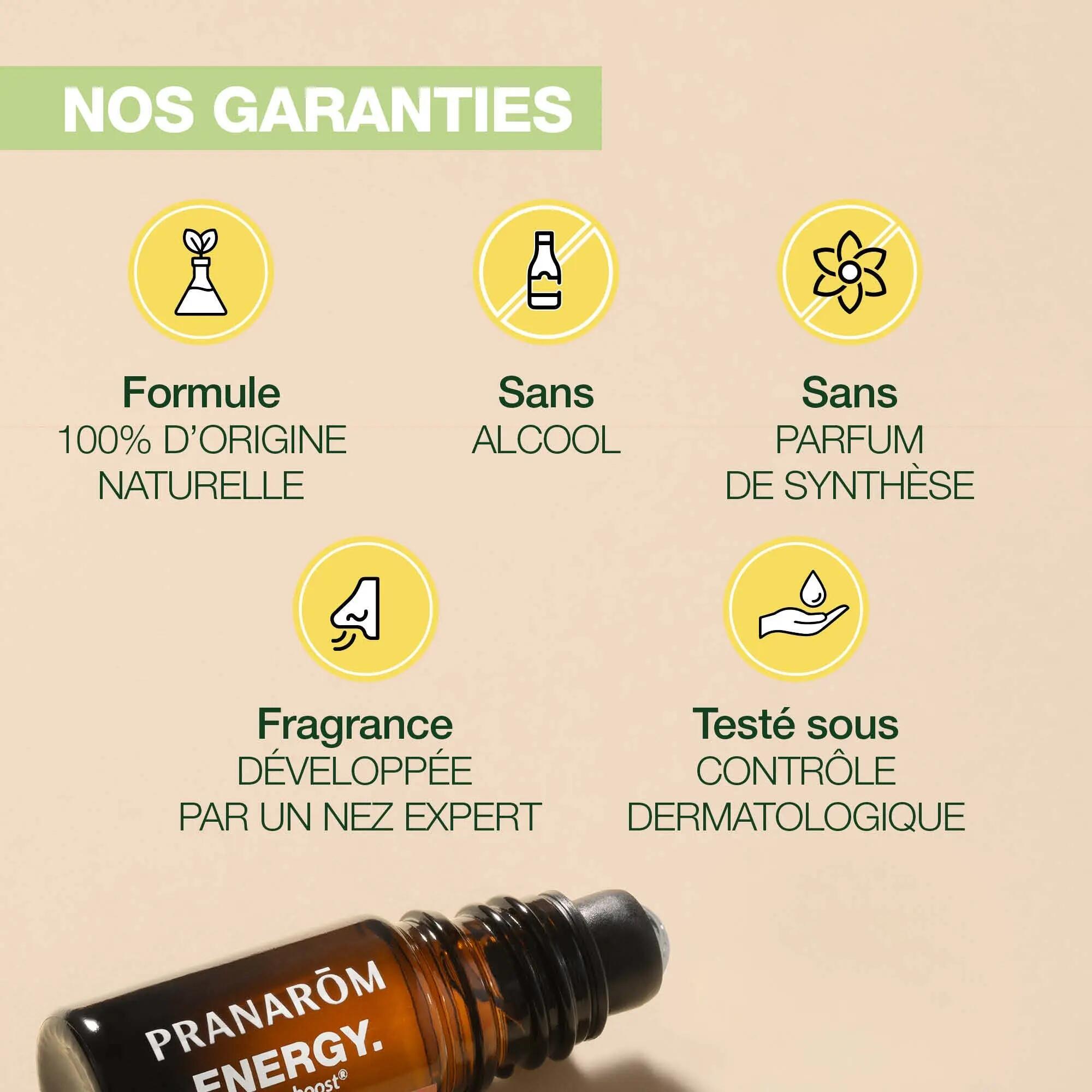 Roll-on olfactif - Unisexe - Huiles essentielles bio - FOCUS 5/6
