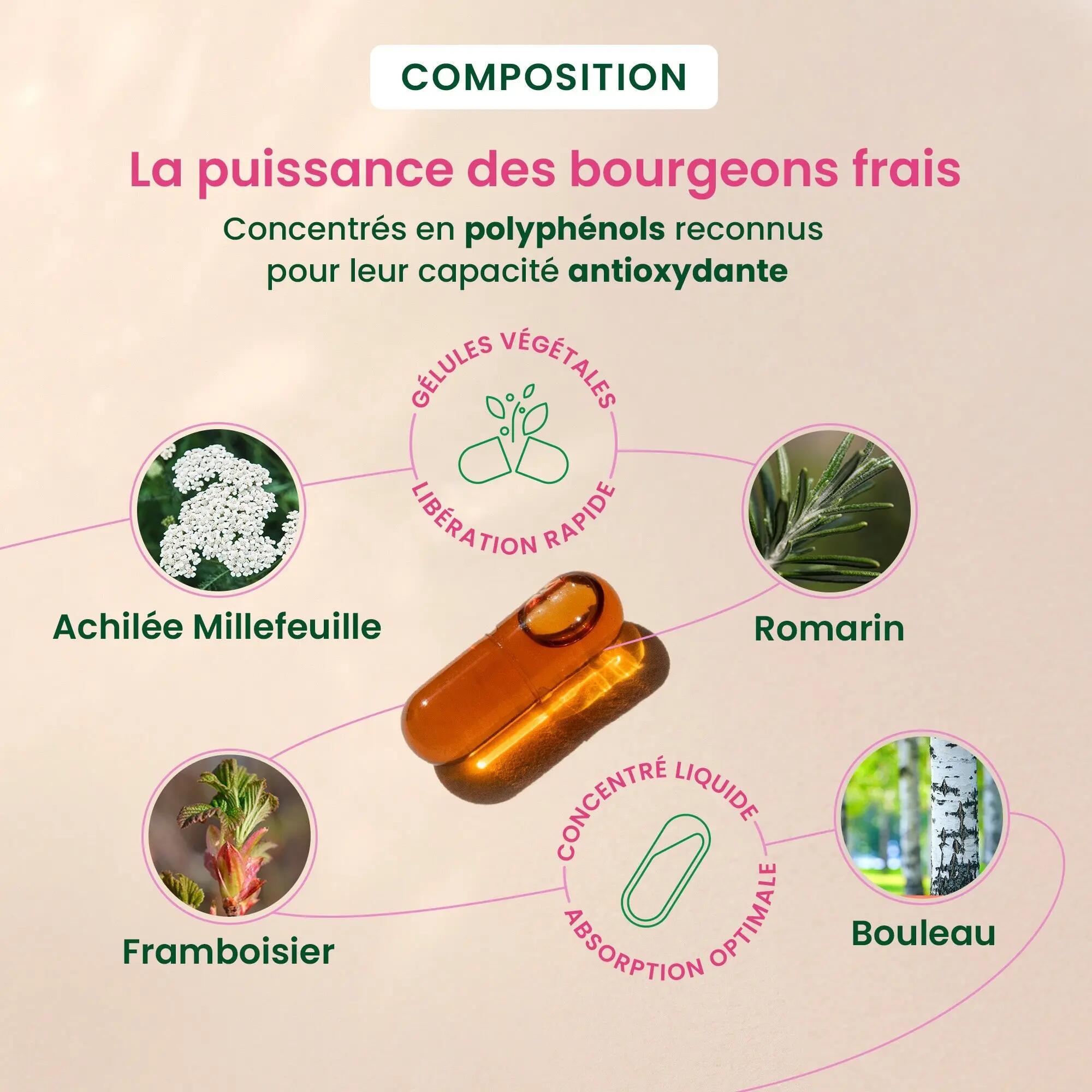 Complément alimentaire - confort menstruel - femmes - bio - 30 capsules 3/5