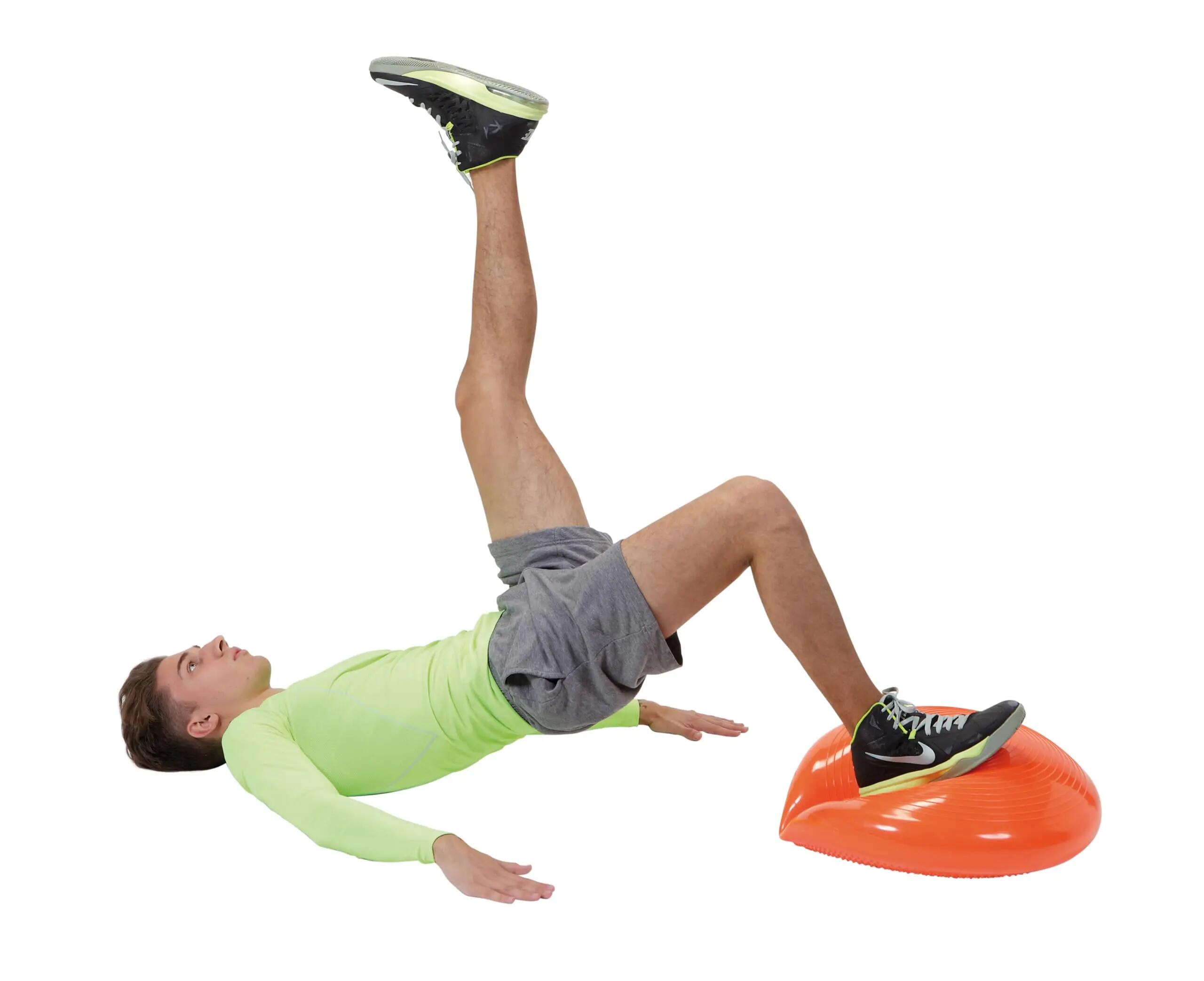 Gymnic Disco Sport Cuscino propriocettivo grande Ø 60 cm arancione 8/9