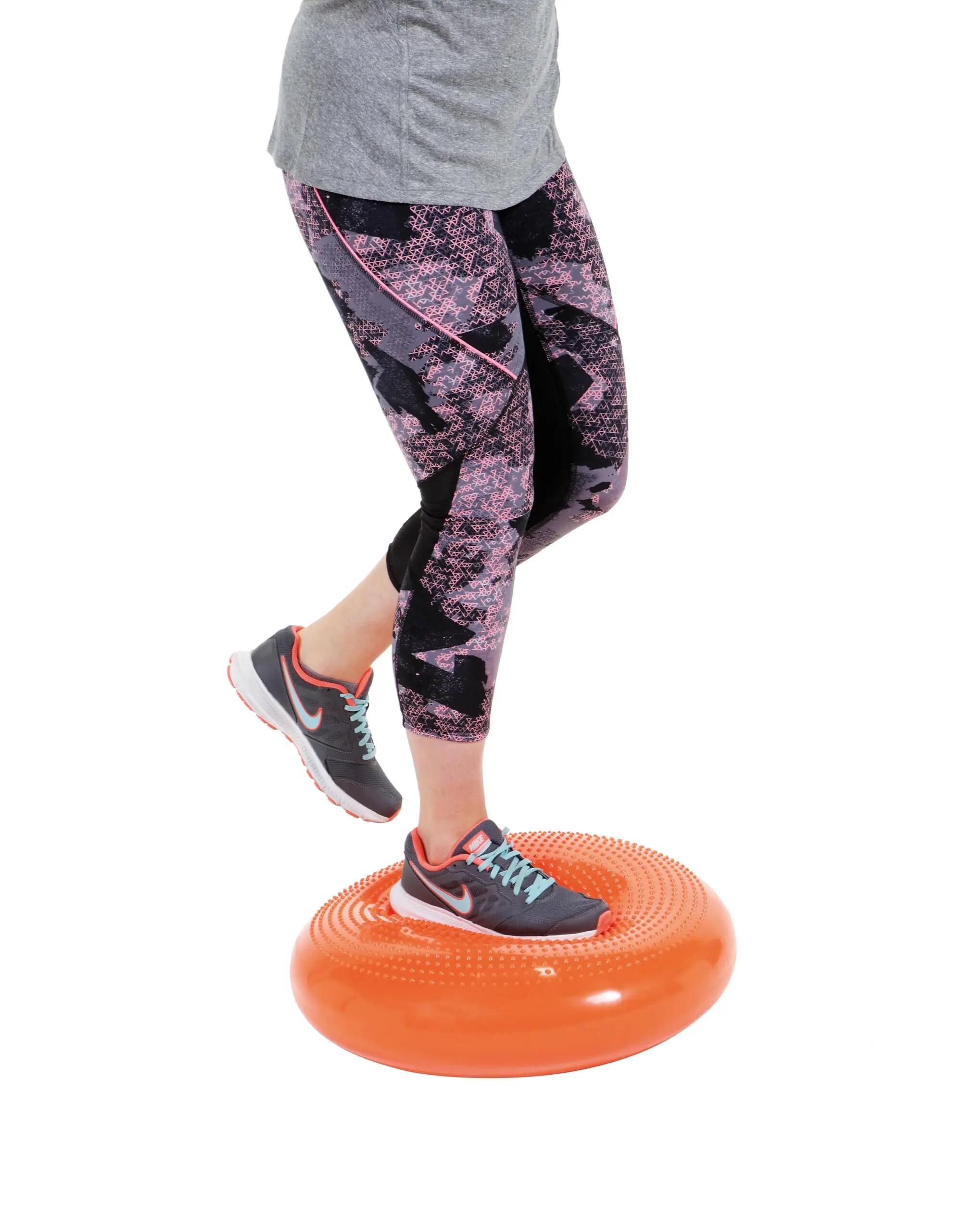 Gymnic Disco Sport Cuscino propriocettivo grande Ø 60 cm arancione 5/9