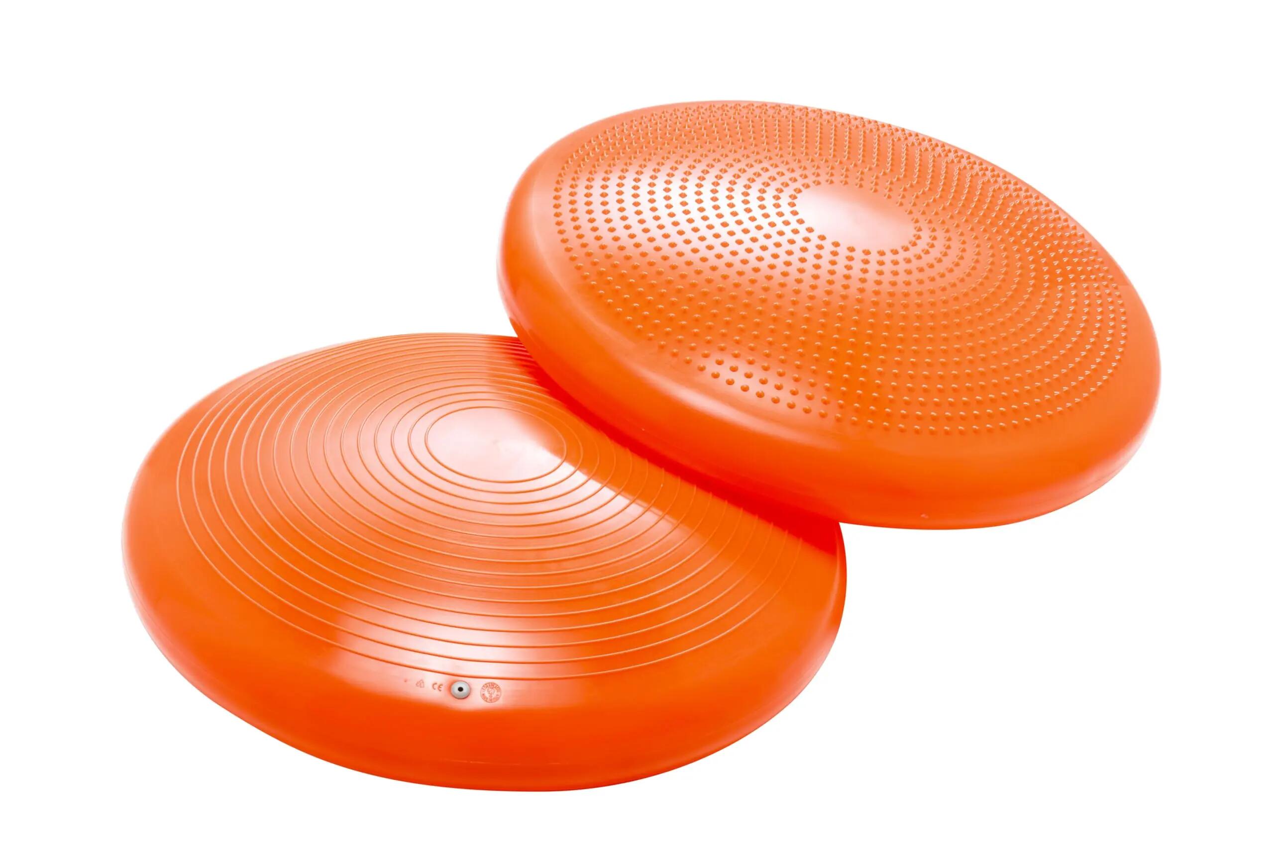 Gymnic Disco Sport Cuscino propriocettivo grande Ø 60 cm arancione 3/9
