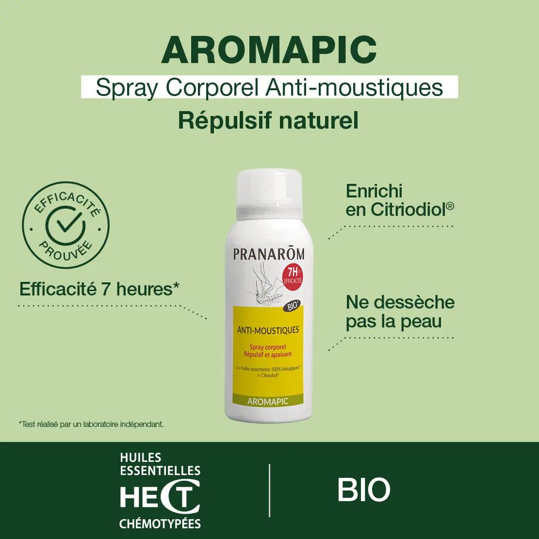 Spray corporel anti-moustiques - Bio, 7h de protection 4/4