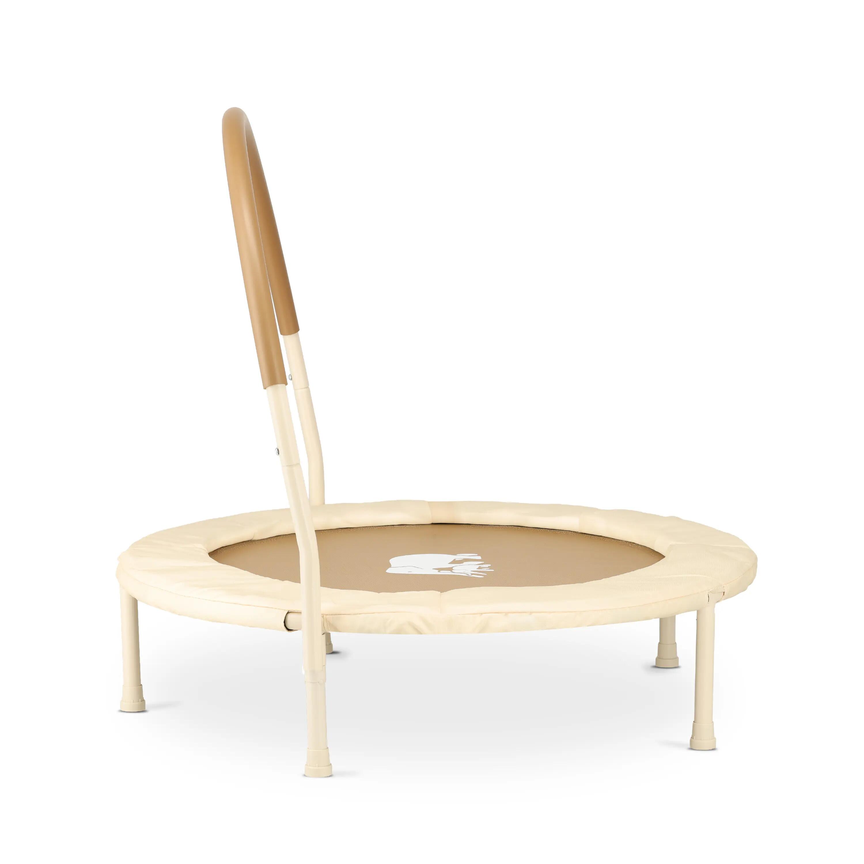 Kinder Trampoline 92cm - Met Veiligheidsbeugel - Bruin 4/5