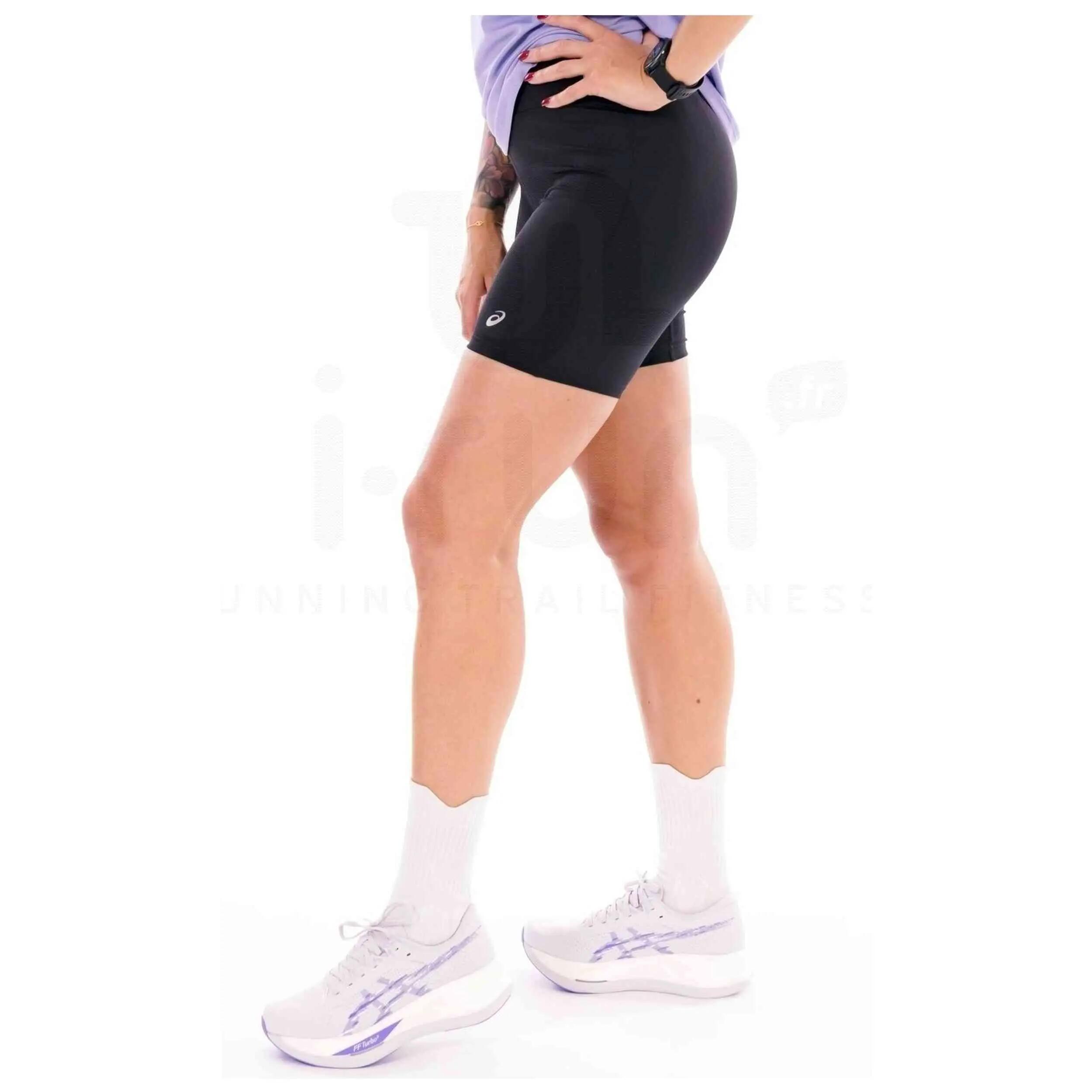 Malla corta Asics modelo Malla corta ASICS Core Sprinter negro mujer para mujer 2/4