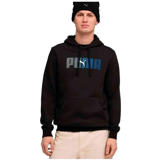 Sweat Puma modèle Hoodie Sudadera Capucha Casual Puma Ess Logo Lab Ho pour homme