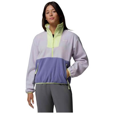 Felpa Columbia modello Forro polar Columbia Sequoia Grove Half Zip Fle per donne