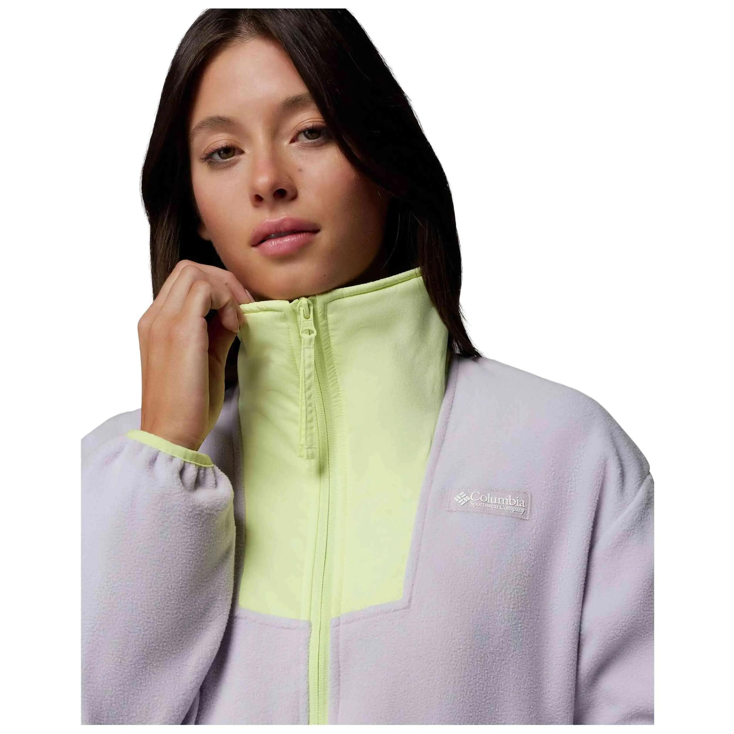 Felpa Columbia modello Forro polar Columbia Sequoia Grove Half Zip Fle per donne 4/5