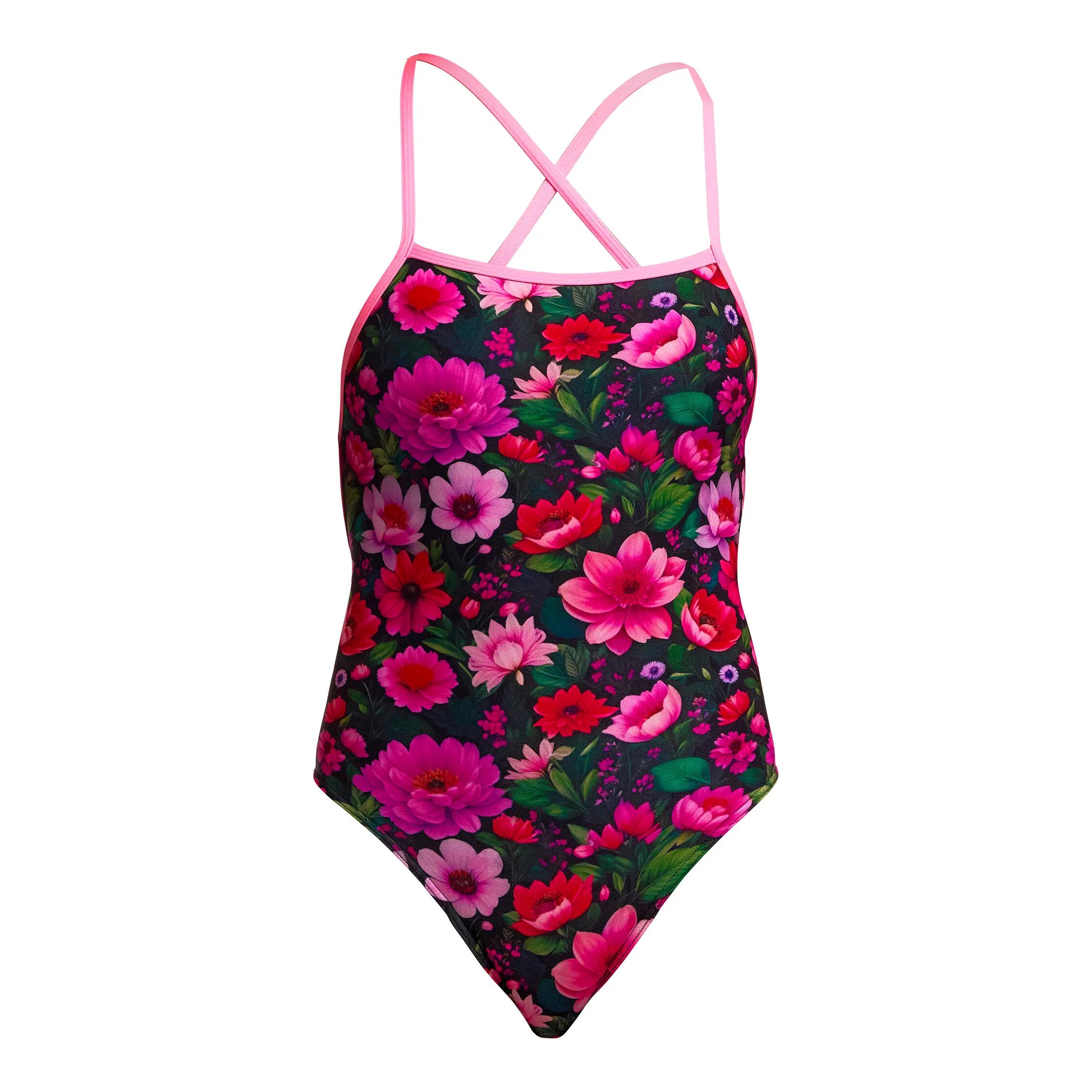 Strój do pływania menstruacyjny FUNKITA Garden Glow - Swim Secure Strapped In 6/7