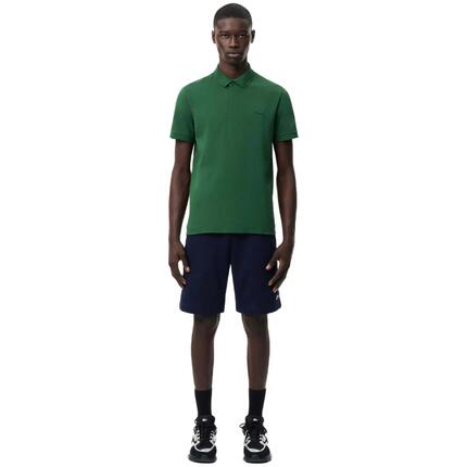 Short Lacoste modèle Pantalón corto Lacoste Logo azul oscuro pour homme