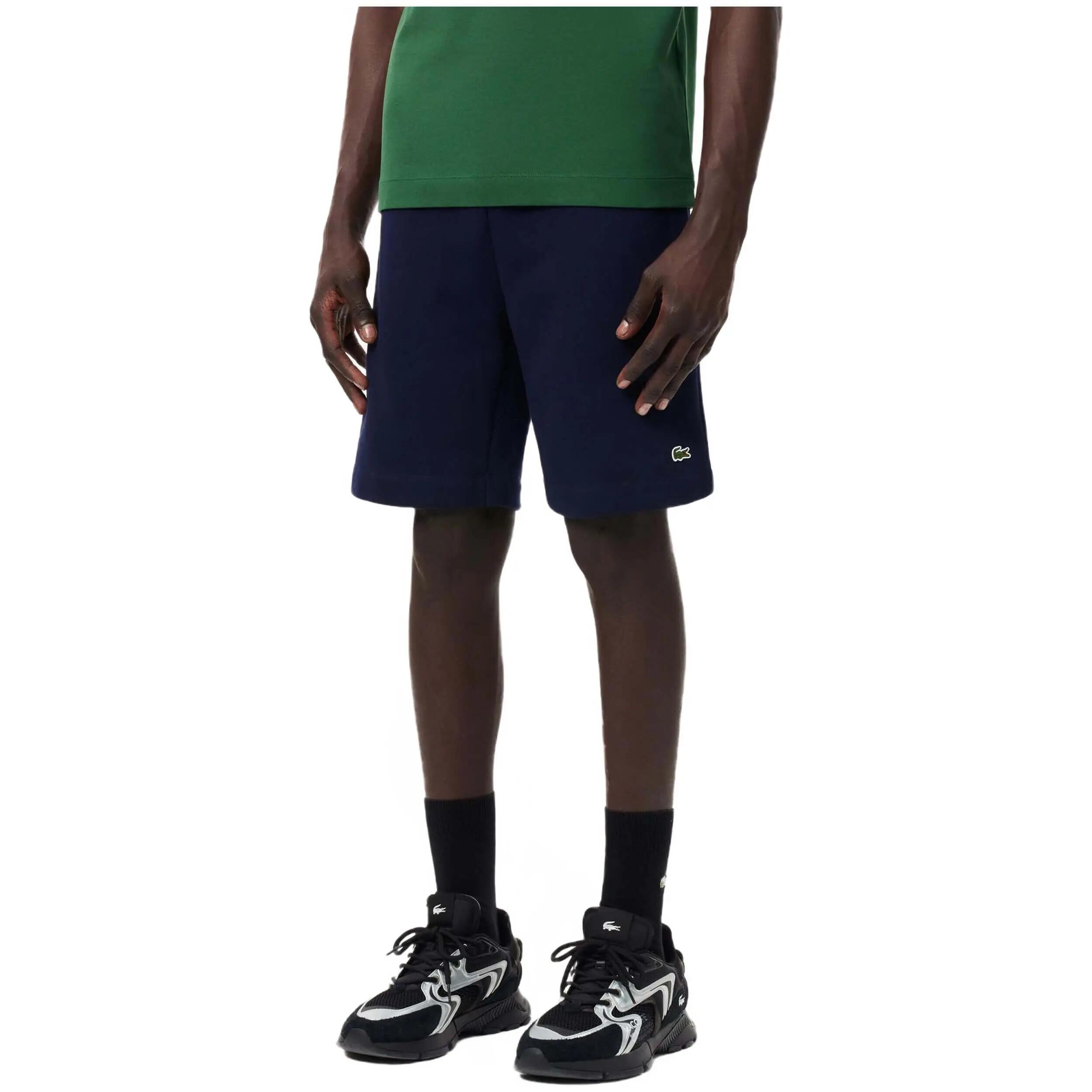 Pantalon corto Lacoste modelo Pantalón corto Lacoste Logo azul oscur para hombre 4/5