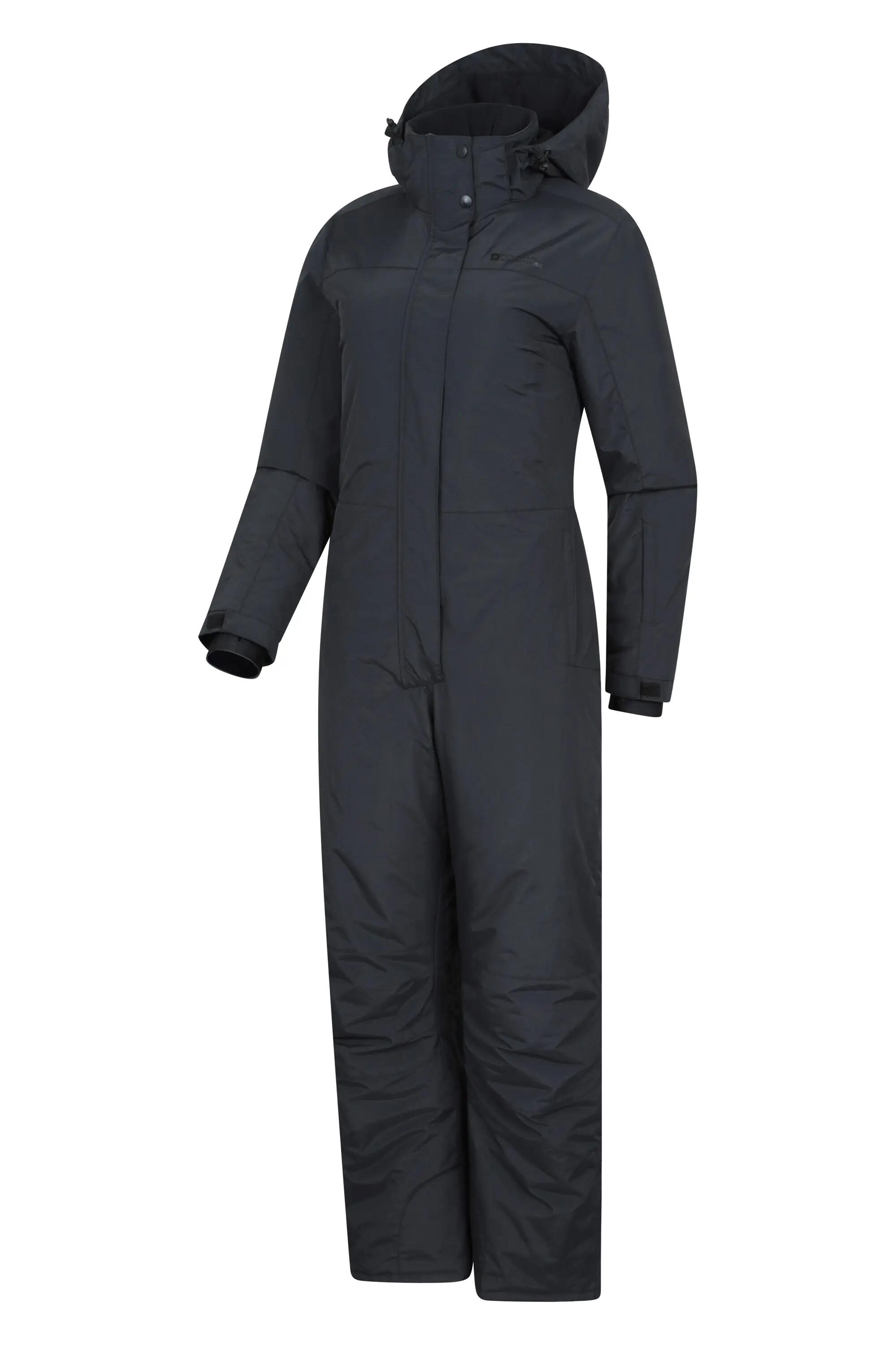 Combinaison de Ski Femme Une Pièce Imperméable Capuche Réglable, Cloud 9/15