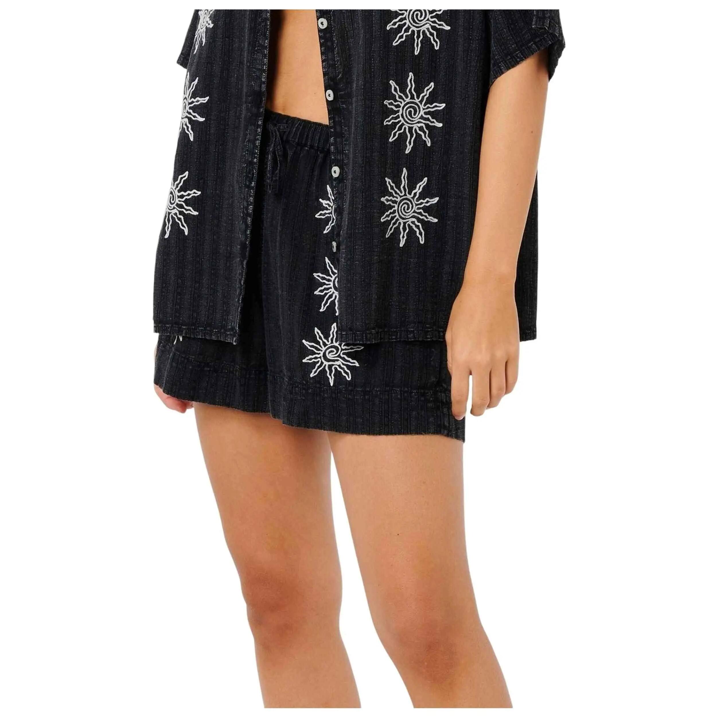 Pantaloncini Rip curl modello TOPANGA EMBROIDERED SHORT per donne 3/5