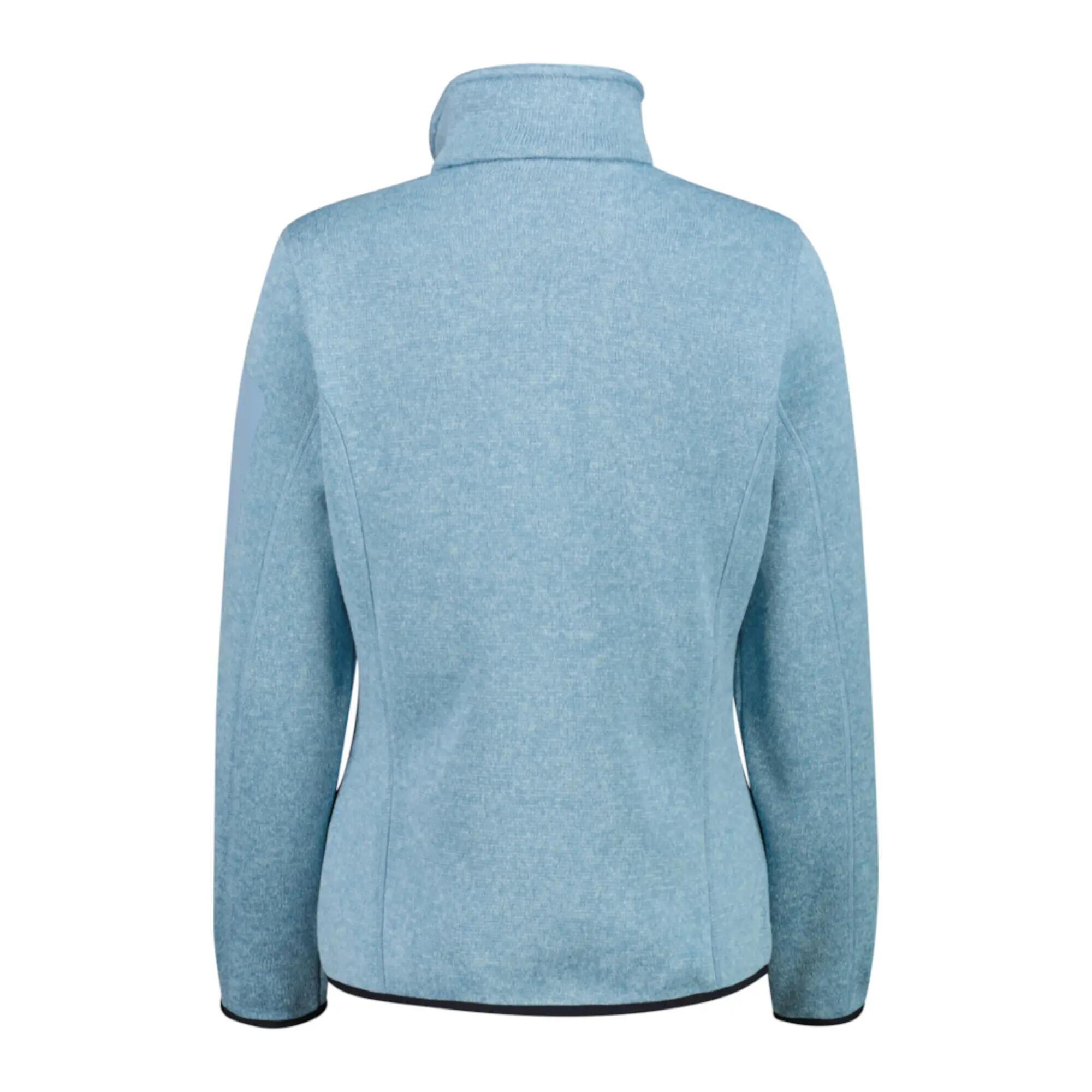 CMP Damen Jacke Knitted Melange Fleece Jacket 3H14746 2/3
