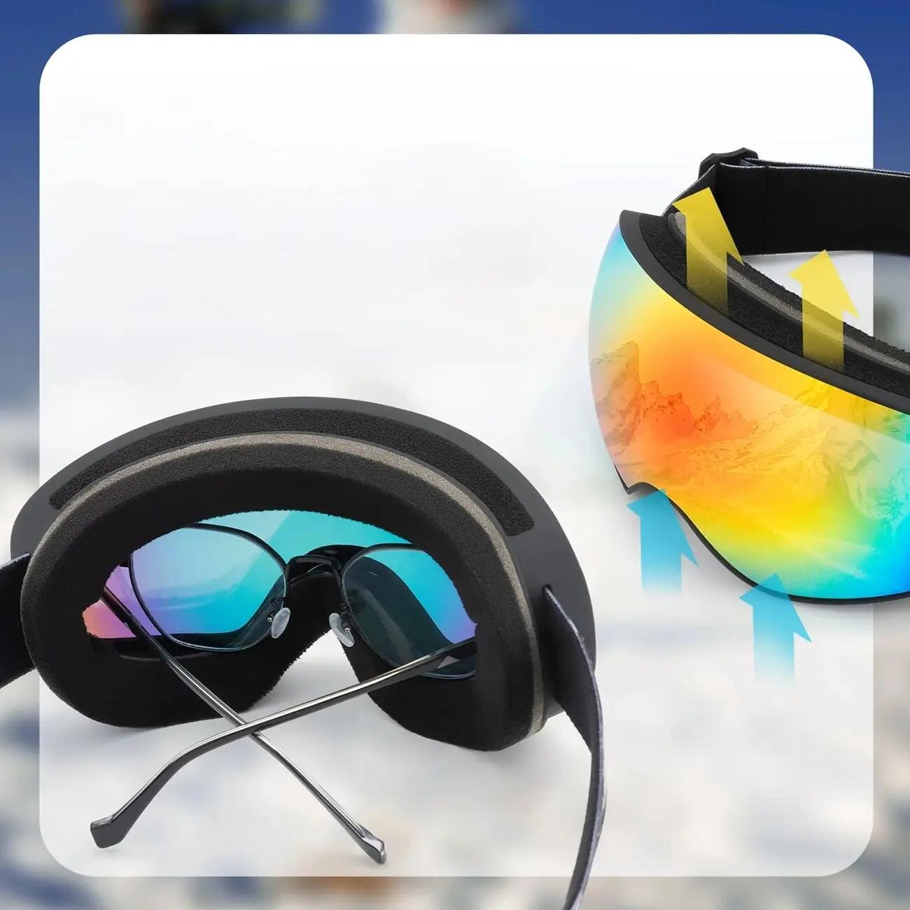Anticondens-skibril met UV-filter 5/5