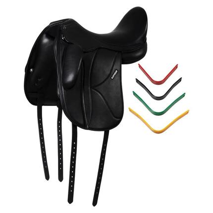 Selle de dressage richmond à arcade interchangeable (4 arcades incluses)