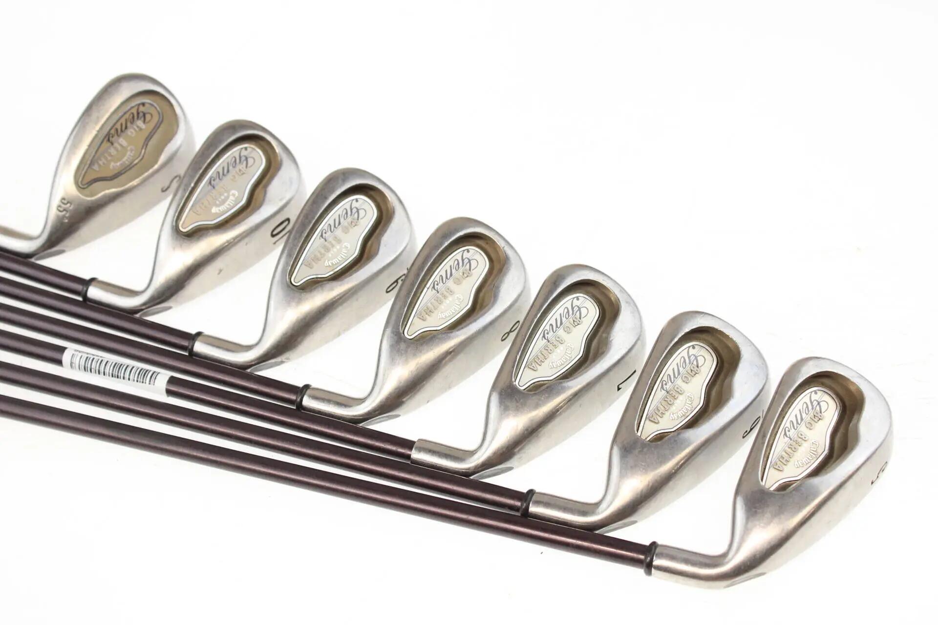 Seconde vie - Callaway BIG BERTHA 2004 GEMS RH 5-PW-SW Iron Set - Sufficient 3/6