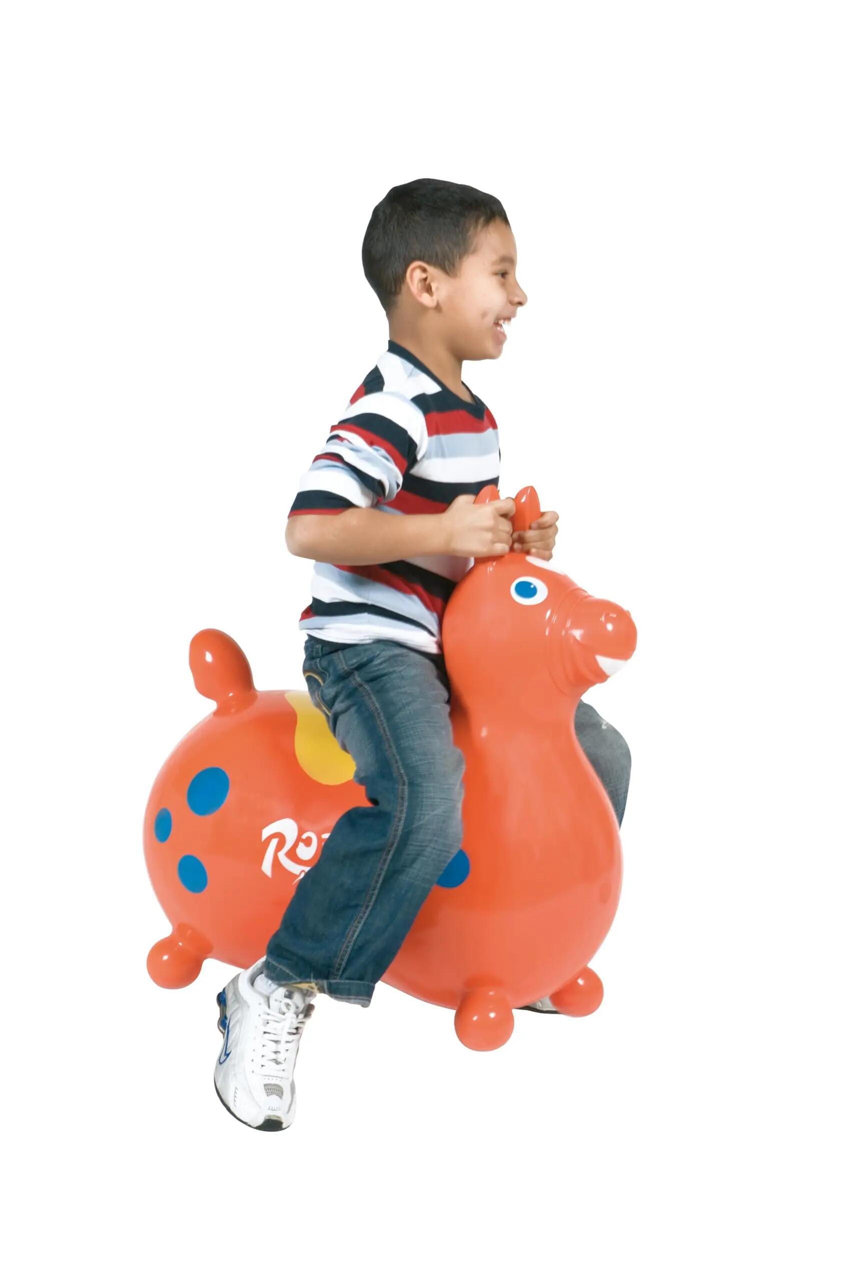 Gymnic Rody Max Cavallo gonfiabile cavalcabile maxi arancione 4/9