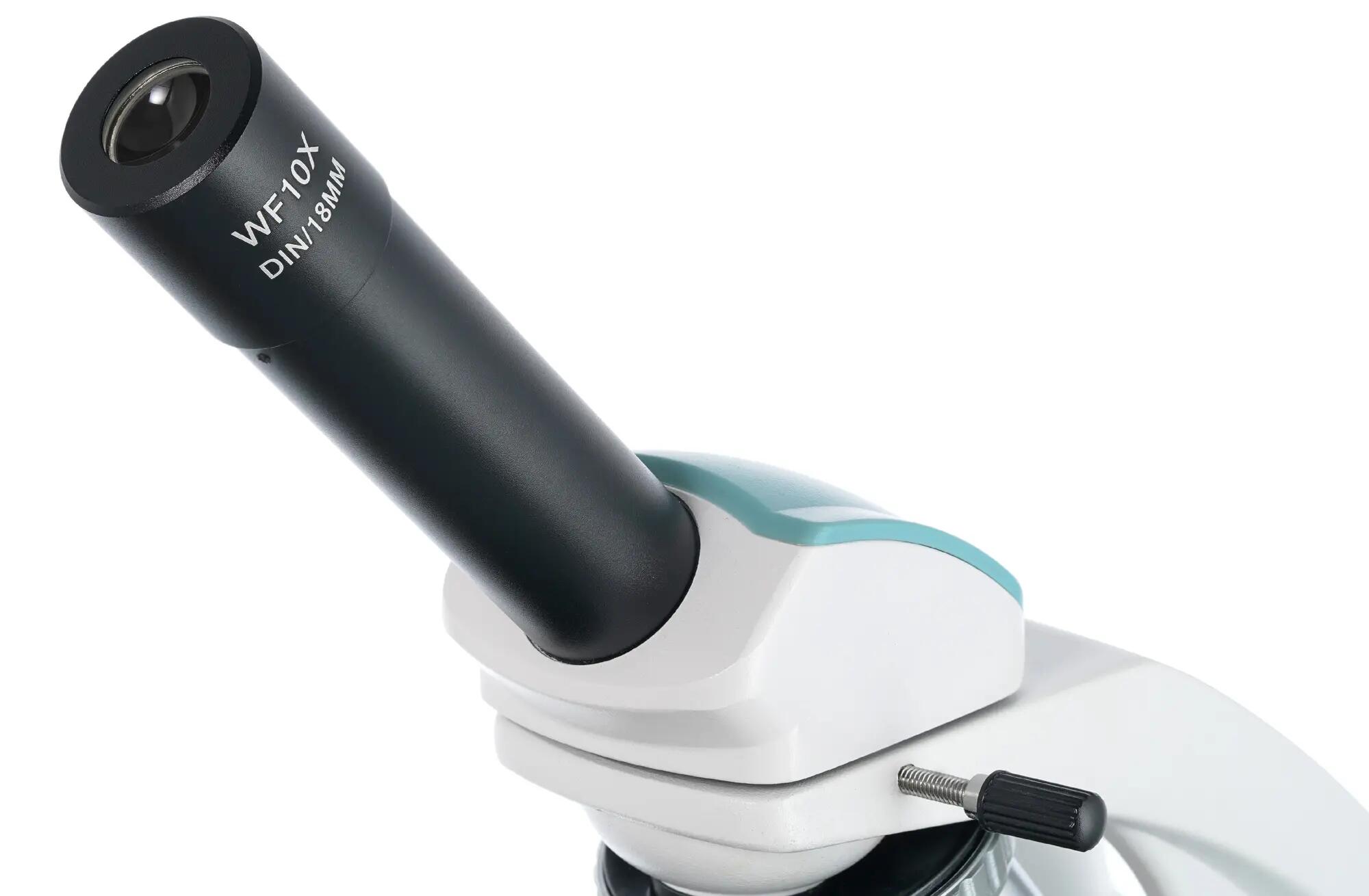 Microscopio monoculare 400M - acromatico, LED - nero 6/6