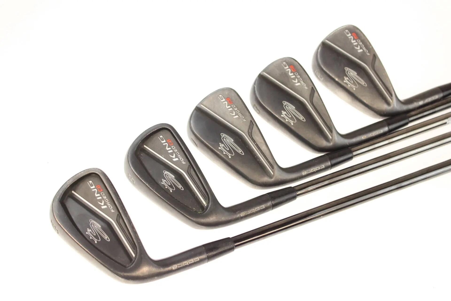 Seconde vie - Cobra King Forged Combo CB/MB Black LH 5-9 Iron Set - Good 3/6