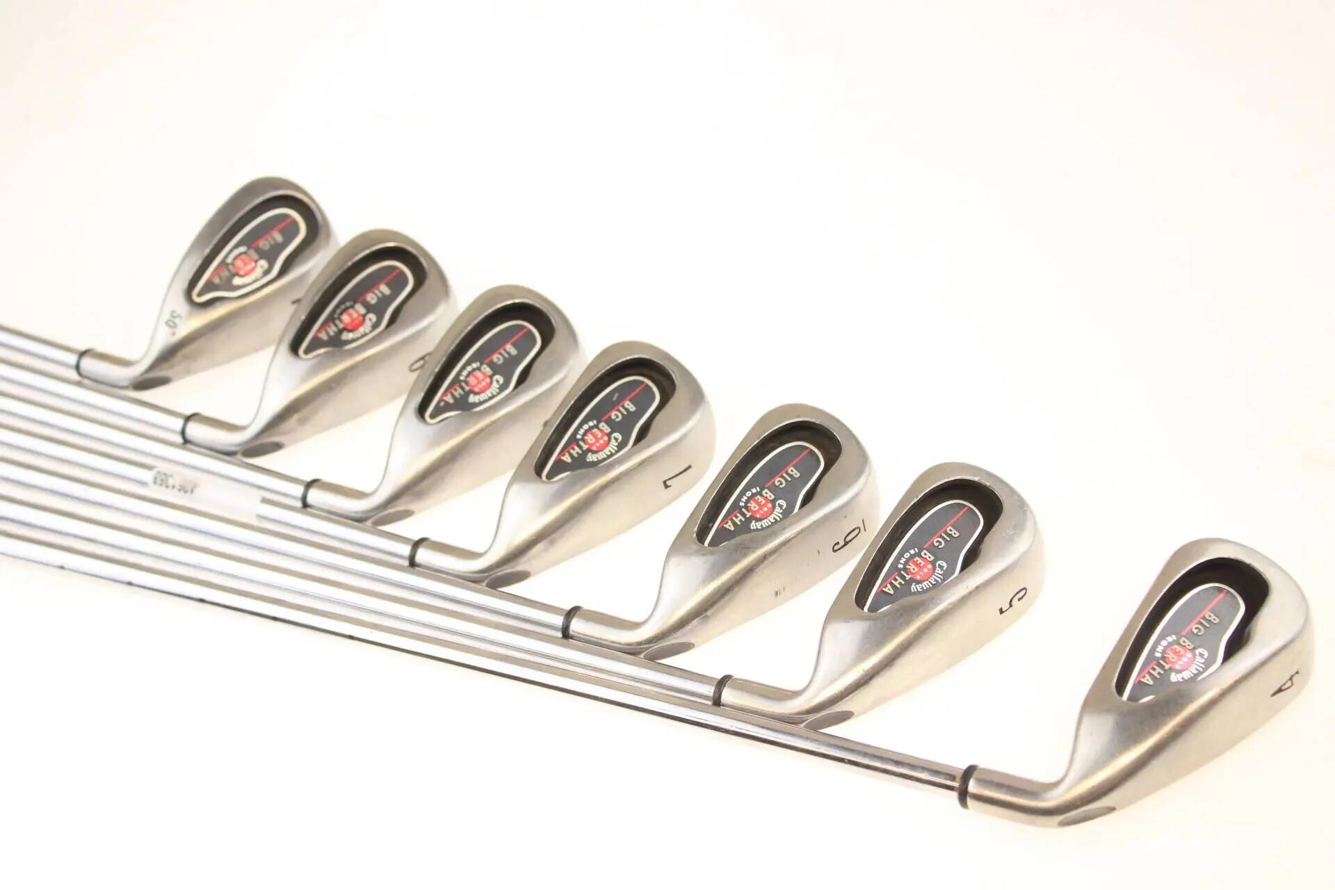 Seconde vie - Callaway BIG BERTHA 2004 RH 4-PW Iron Set - Good 3/7