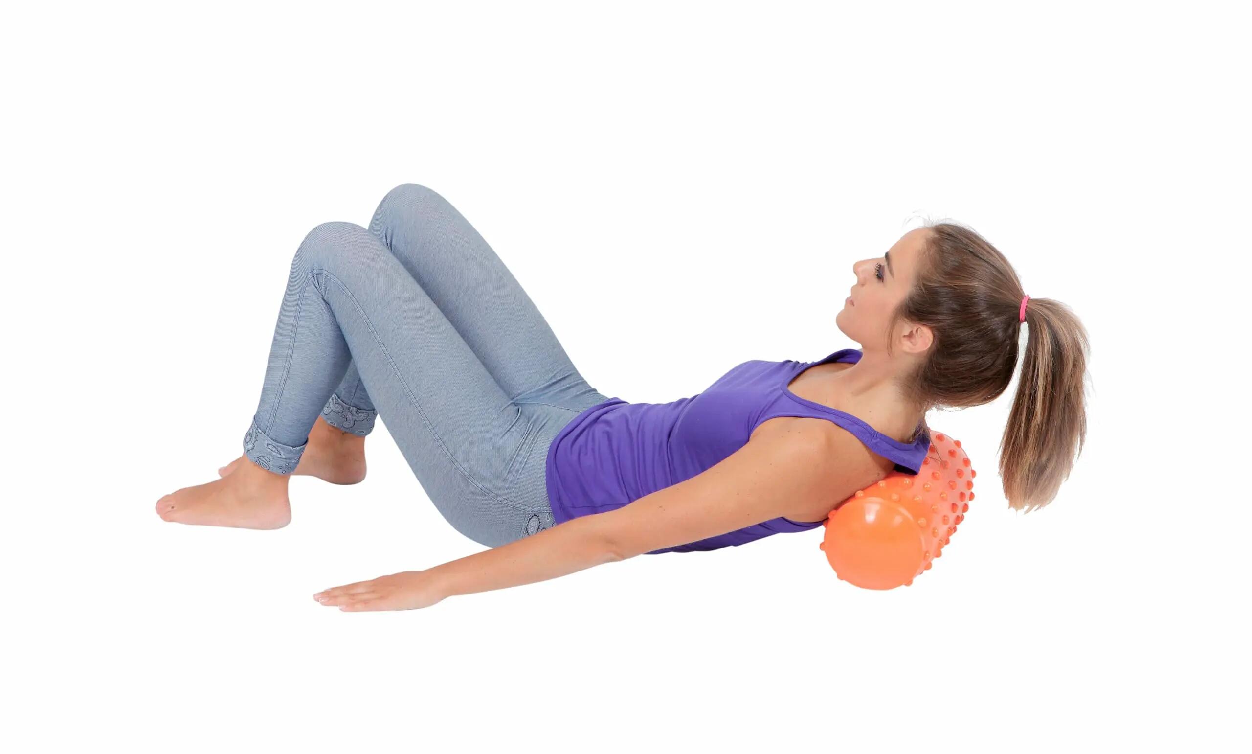 Gymnic Trigger Roll Rullo gonfiabile trigger point Ø 16x30 cm arancione 4/8