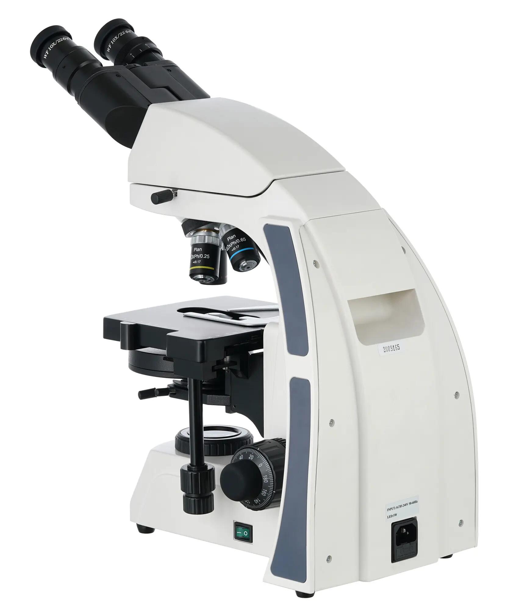 Microscopio - contrasto di fase - med 45b - nero 6/6