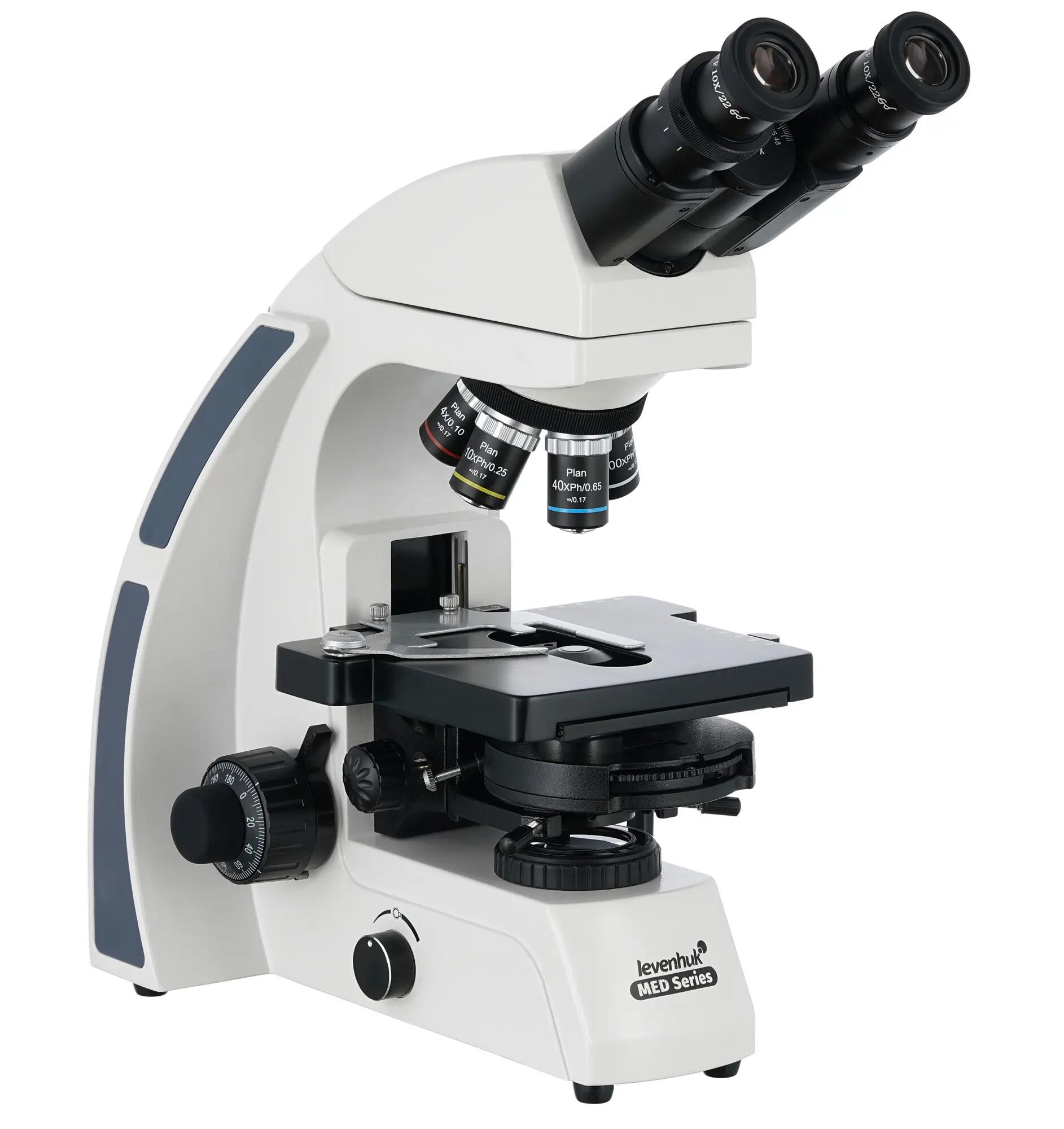 Microscopio - contrasto di fase - med 45b - nero 5/6