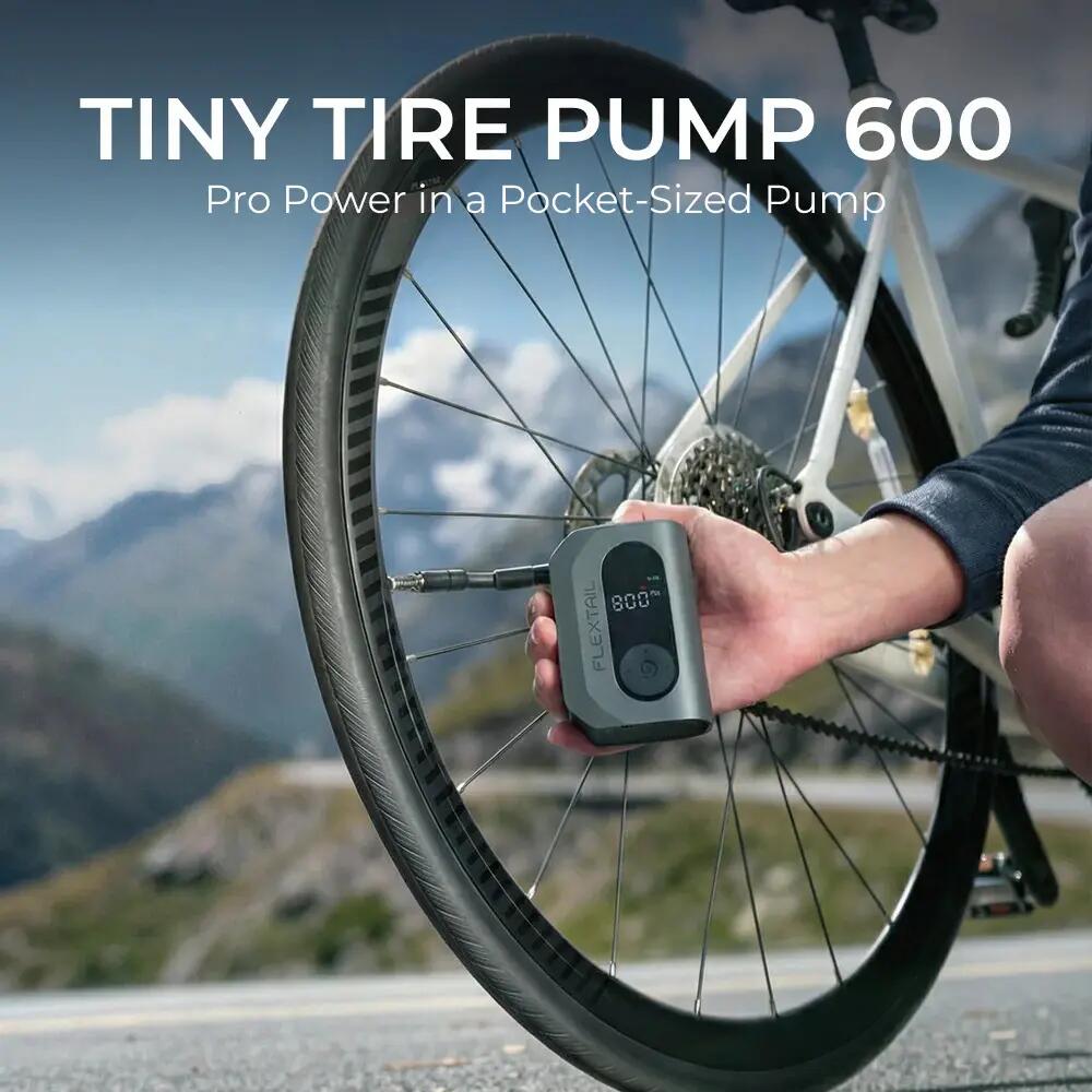 Pompa Elettrica per Pneumatici Tiny Tire Pump 600, 150 PSI, 4000mAh 4/15