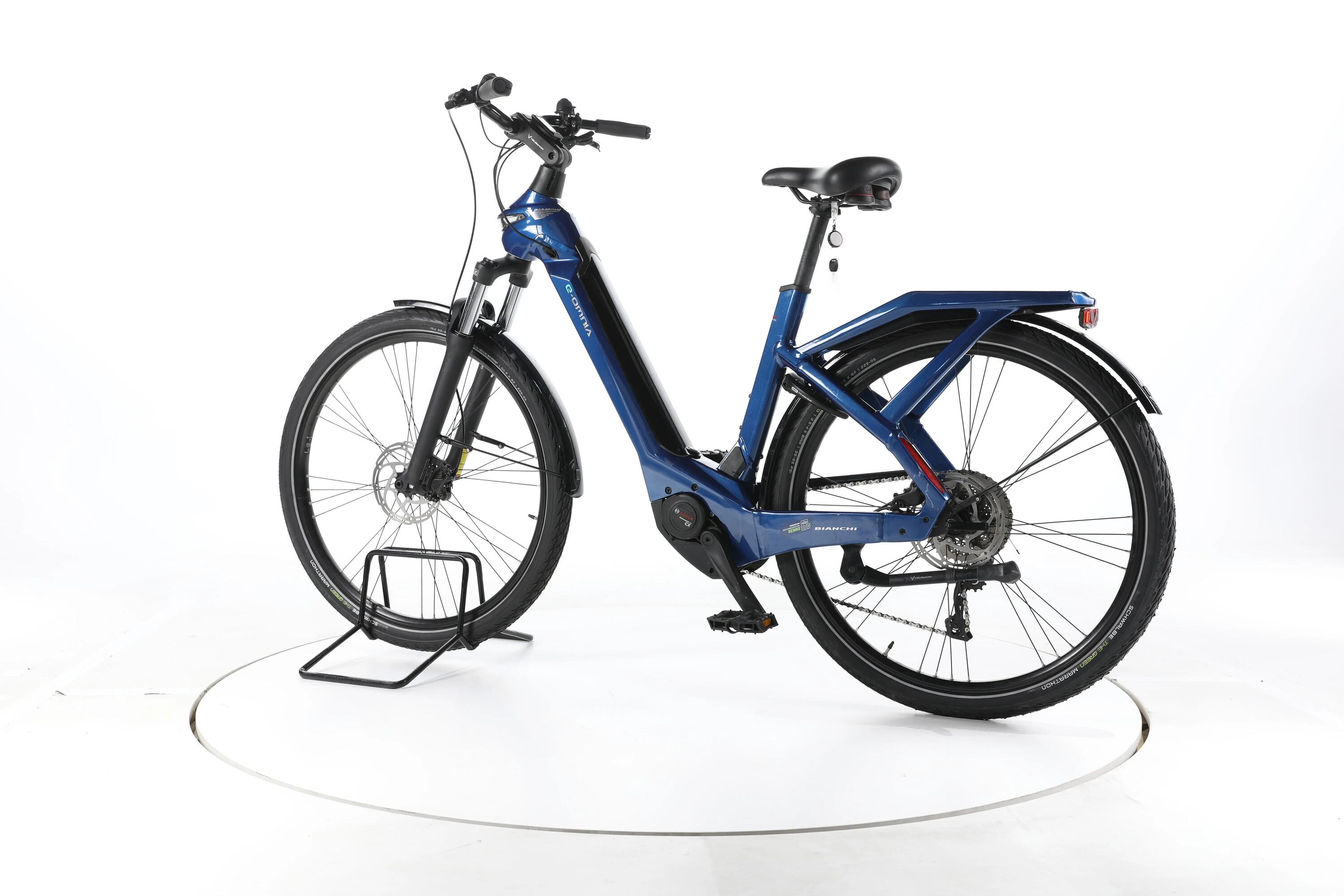 Segunda vida - Bianchi E-Omnia C-Type Trekking E-Bike Degrau baixo - Bom Estado 7/7