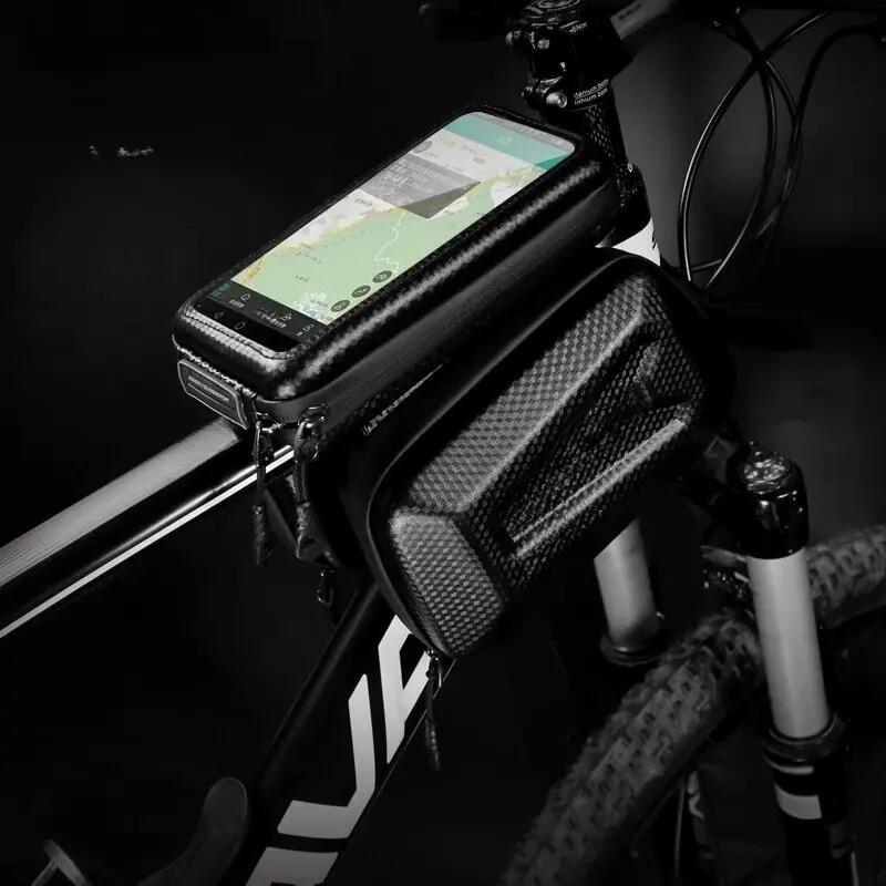 Fietstas voor frame met touchscreen-telefoonhouder WILD MAN 5/6
