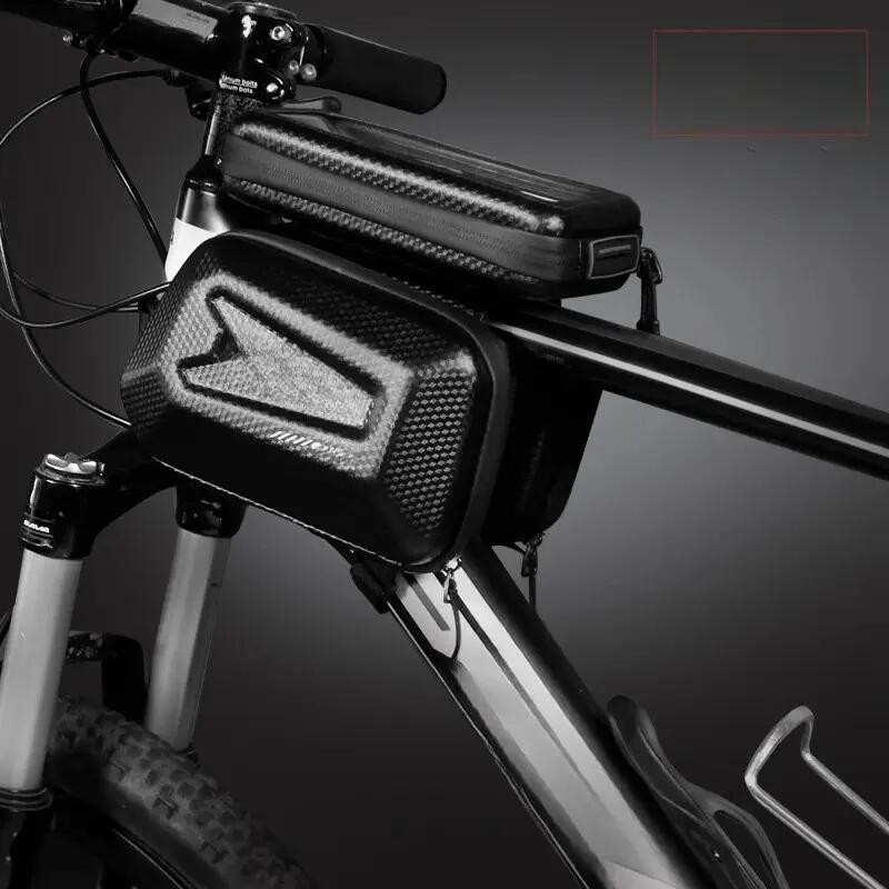 Fietstas voor frame met touchscreen-telefoonhouder WILD MAN 2/6