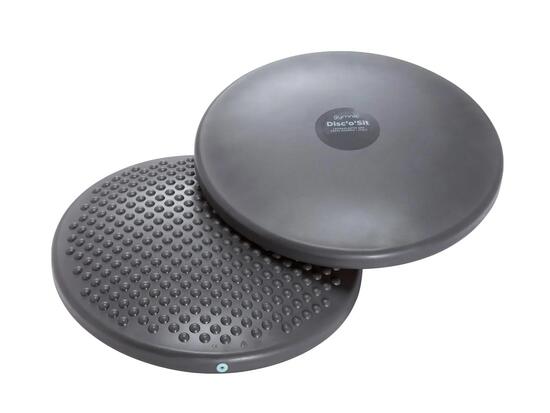 Gymnic Disc'o'Sit Cuscino propriocettivo Ø 39 cm grigio postura seduta attiva