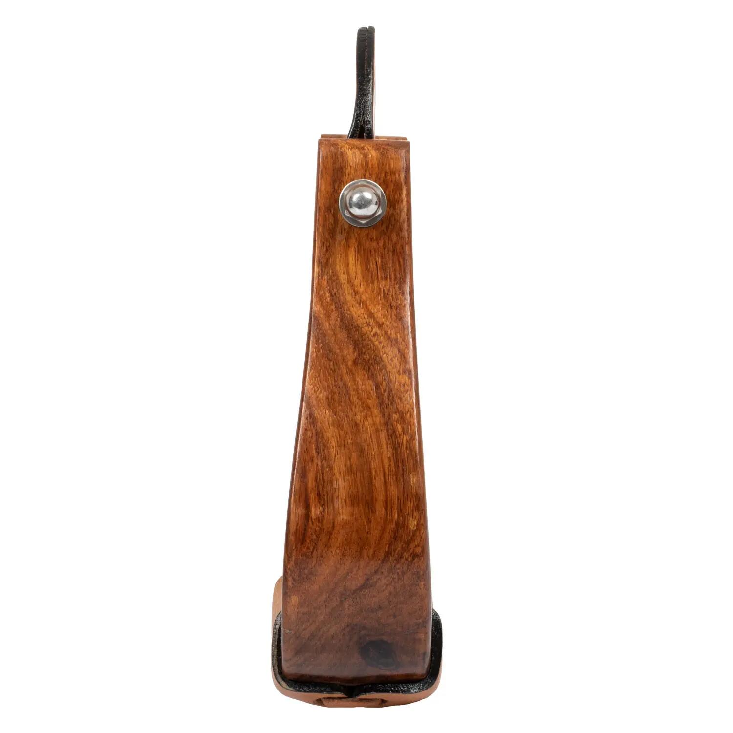 Étriers western ys standard en bois 3/5