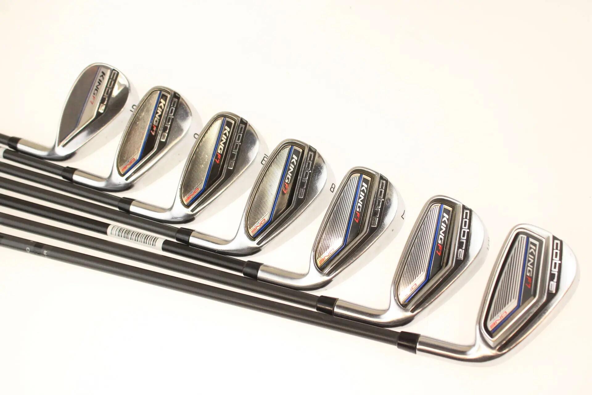 Seconde vie - Cobra King F7 One Length RH 5-PW-SW Iron Set - Sufficient 3/6
