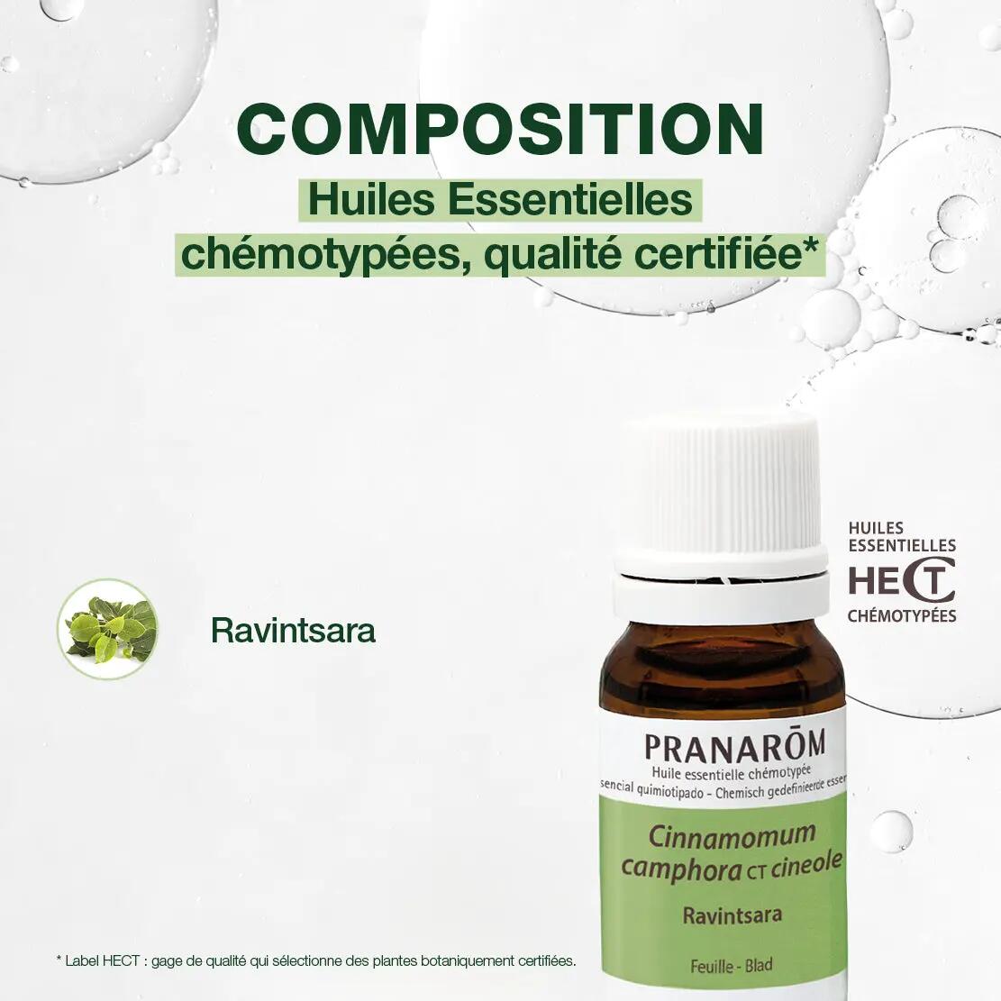 Huile essentielle Ravintsara 10 ml - 100% biologique 4/5
