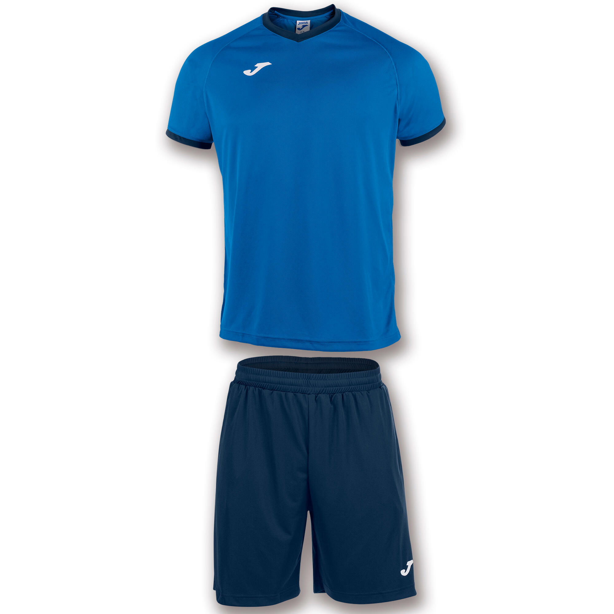 Conjunto futebol criança joma academy azul royal