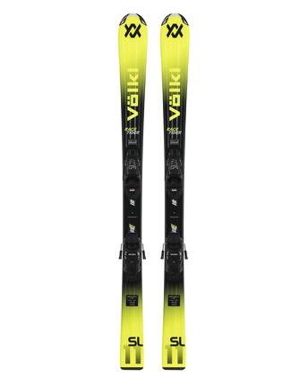 Narty Voelkl RACETIGER JR YELLOW 70cm z wiązaniami 4.5 VMOTION JR