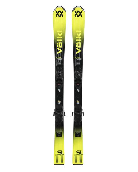 Narty Voelkl RACETIGER JR YELLOW 70cm z wiązaniami 4.5 VMOTION JR