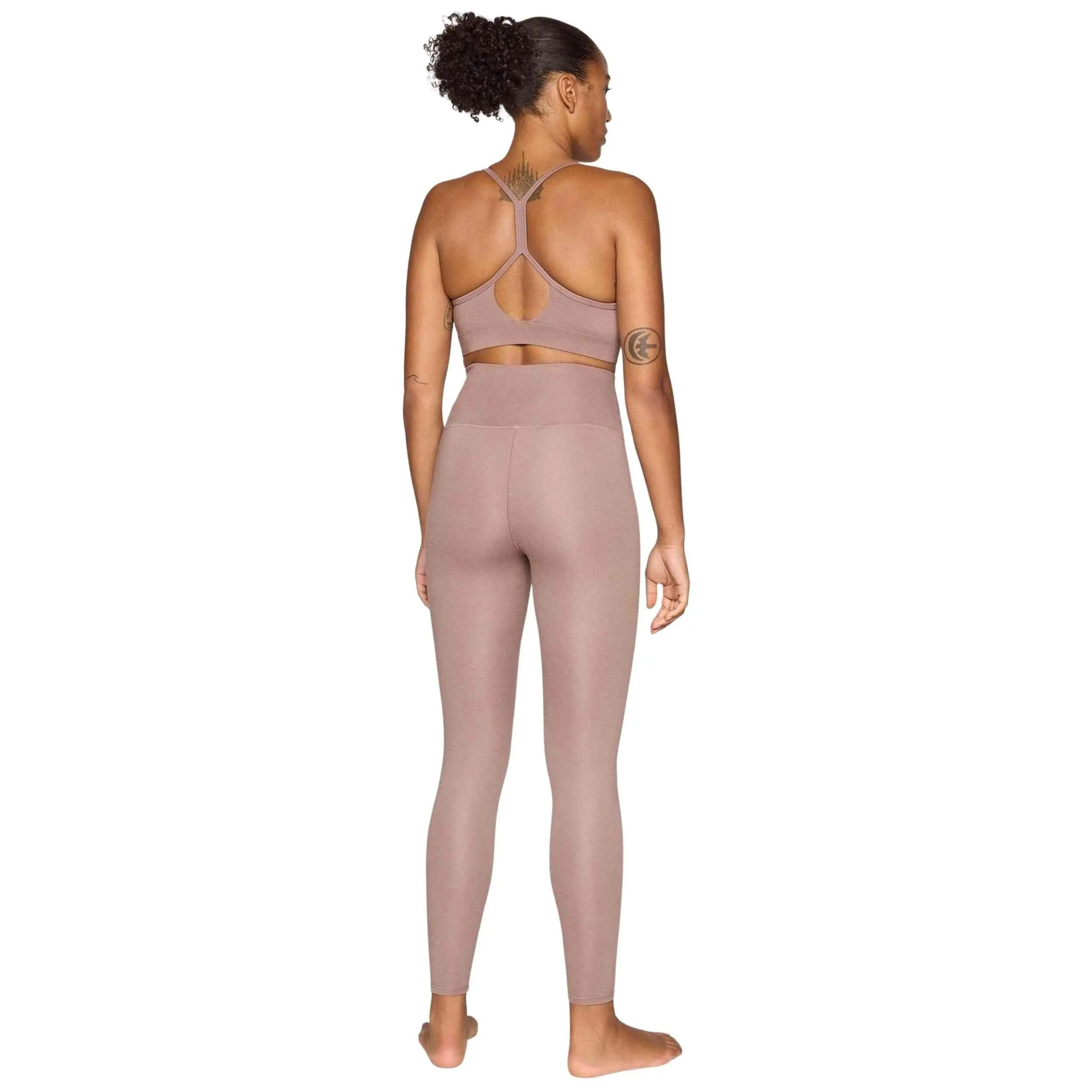 Calças de lycra New balance modelo WP51112-BRWN para mulheres 3/5
