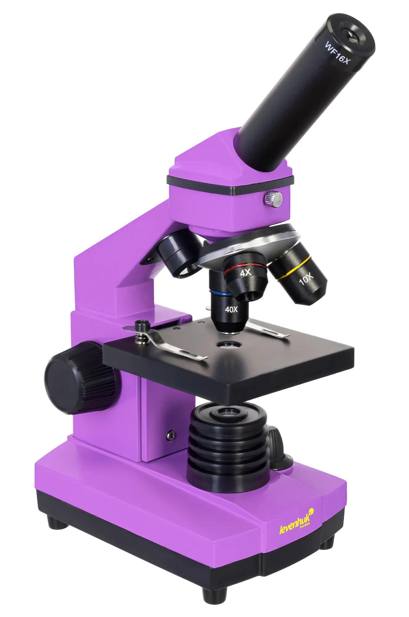 Microscopio - 64-640× metallo - Rainbow 2L PLUS - Nero 4/6