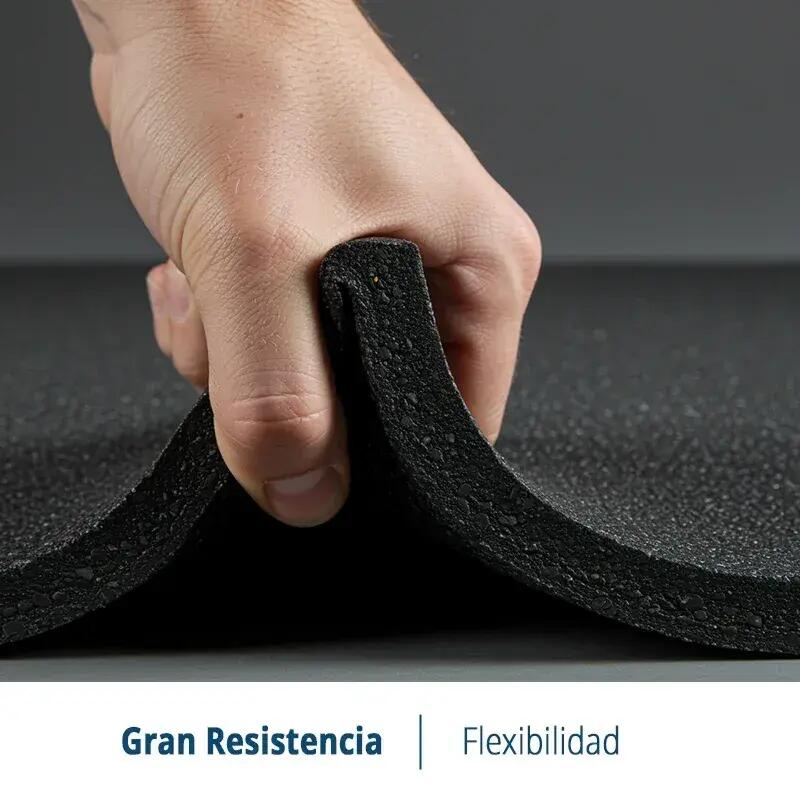 Placa de Borracha Impact Pro 1x1m x 20mm Preta 1 und 8/8