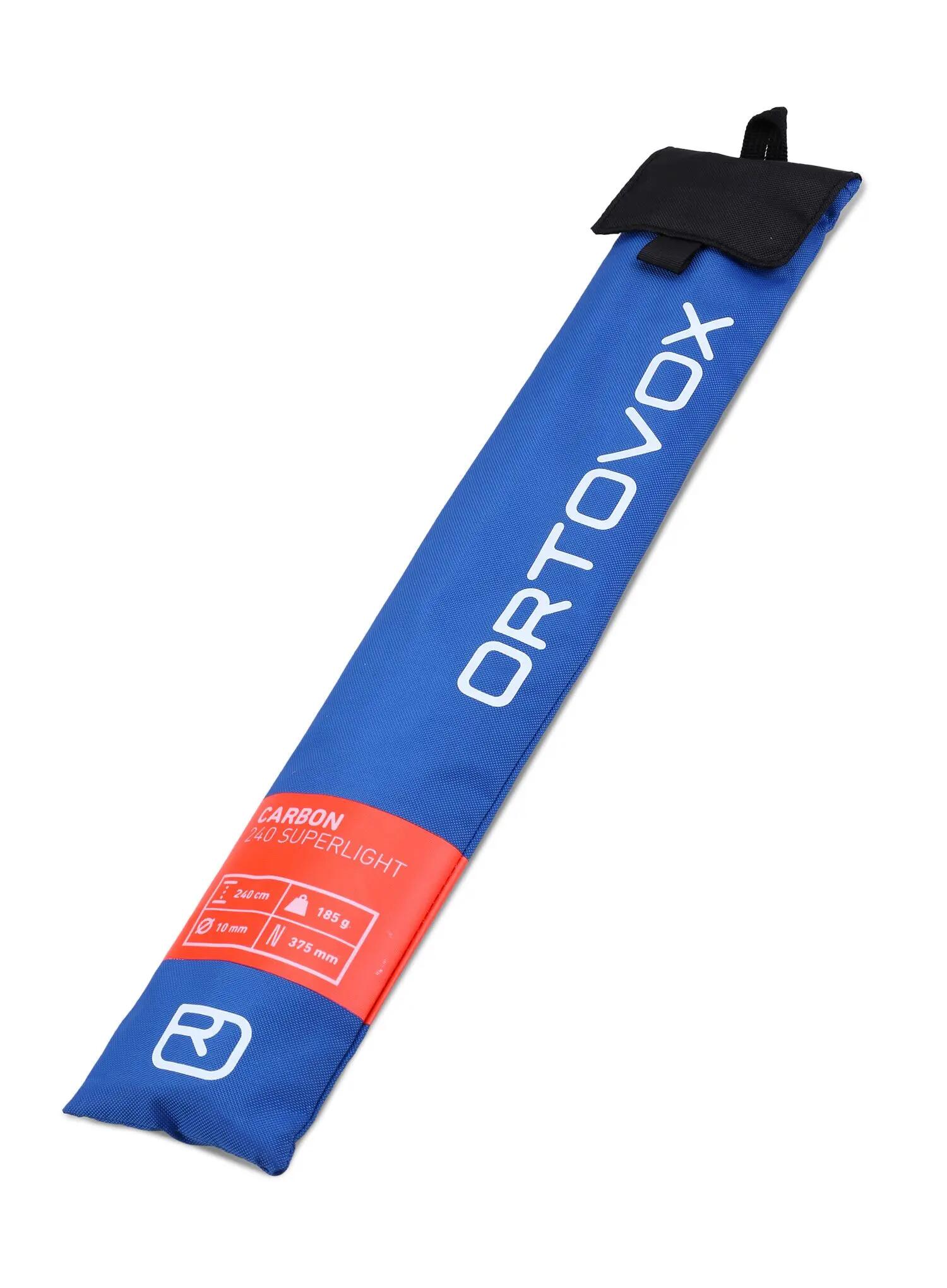 Ultralekka sonda lawinowa Ortovox 240 Carbon Superlight - black 2/3