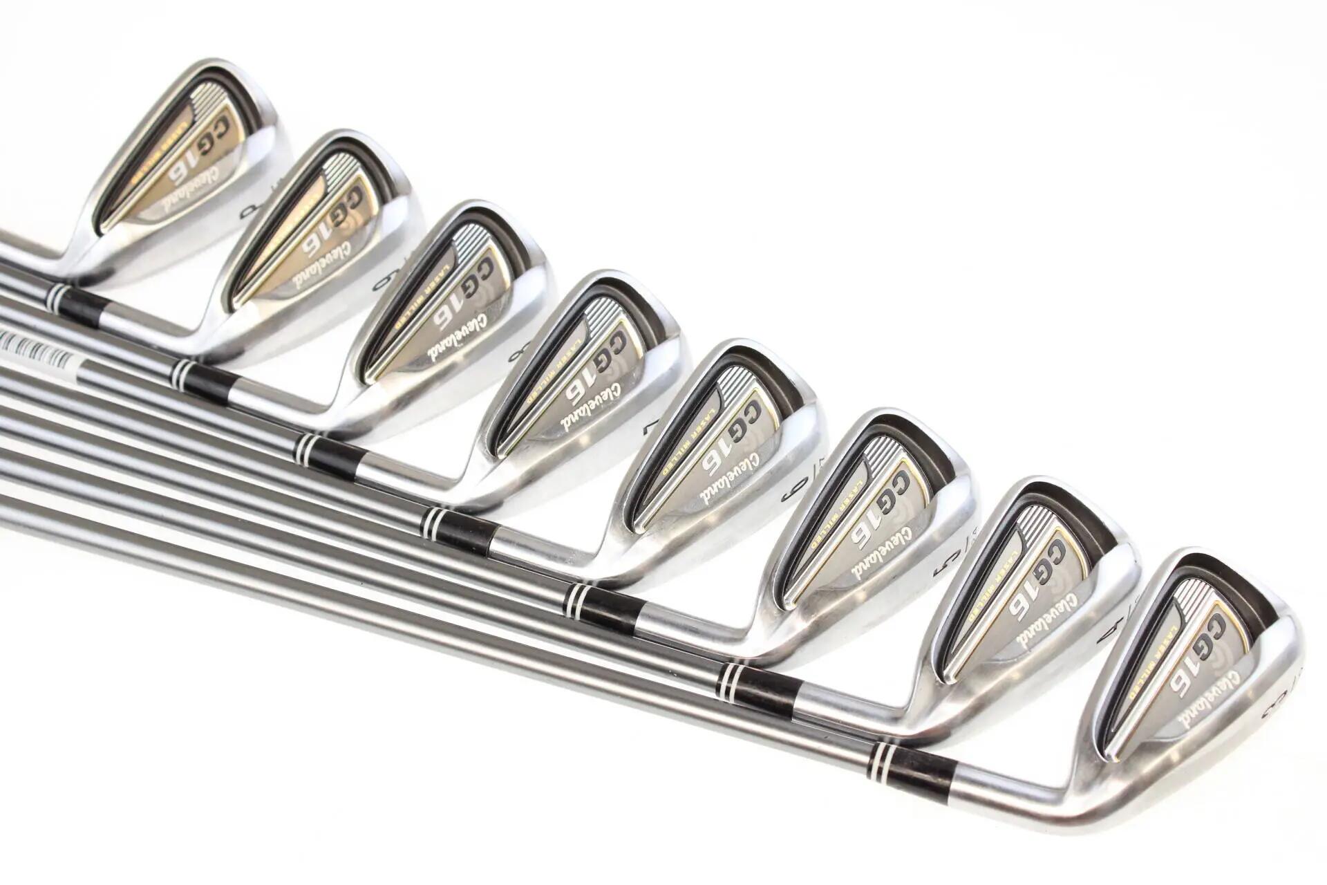 Seconde vie - Cleveland CG16 Tour Satin Chrome RH 3-PW Iron Set - Good 3/7