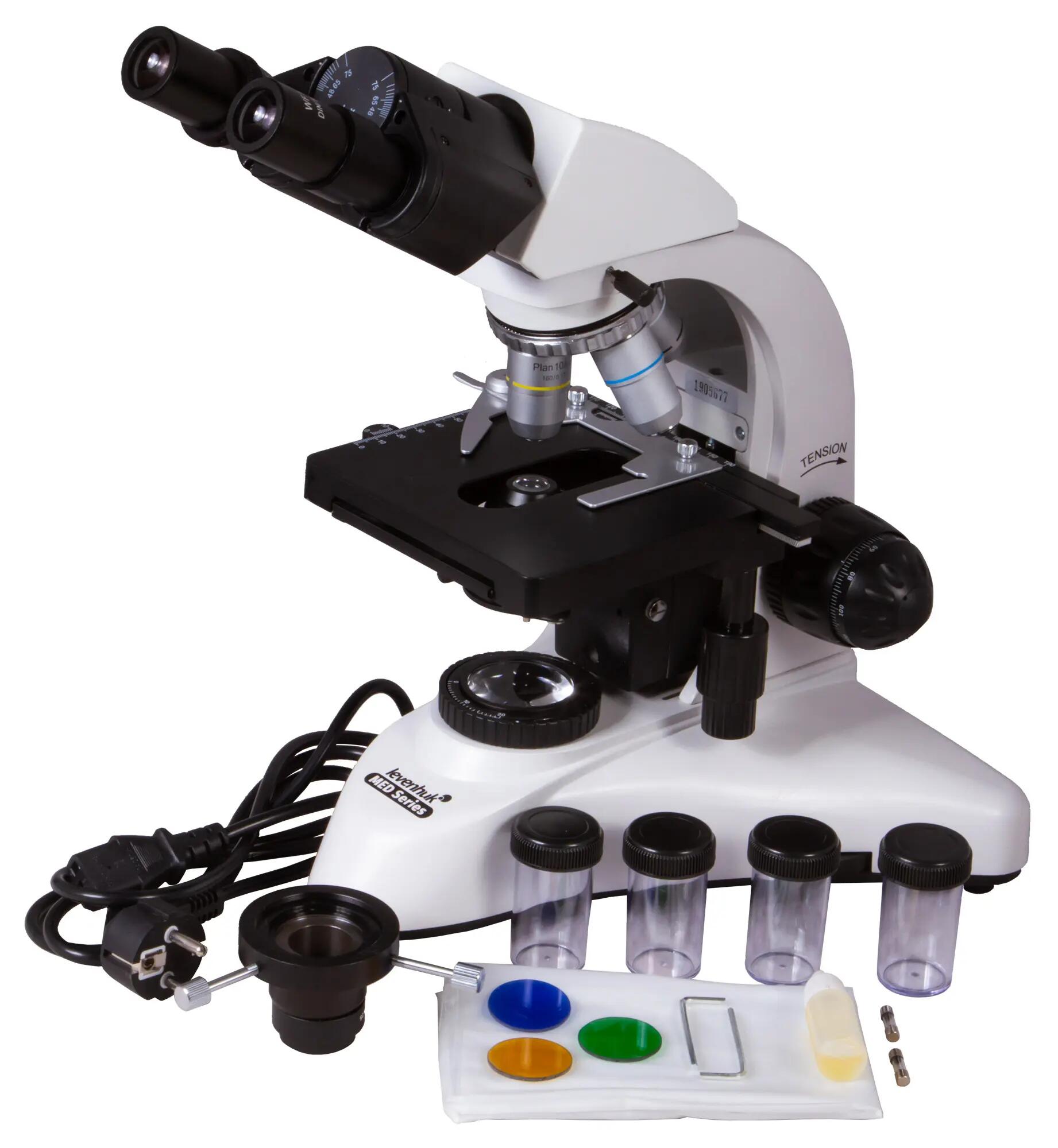 Levenhuk MED 25B Trinocular Laboratory Microscope 2/15