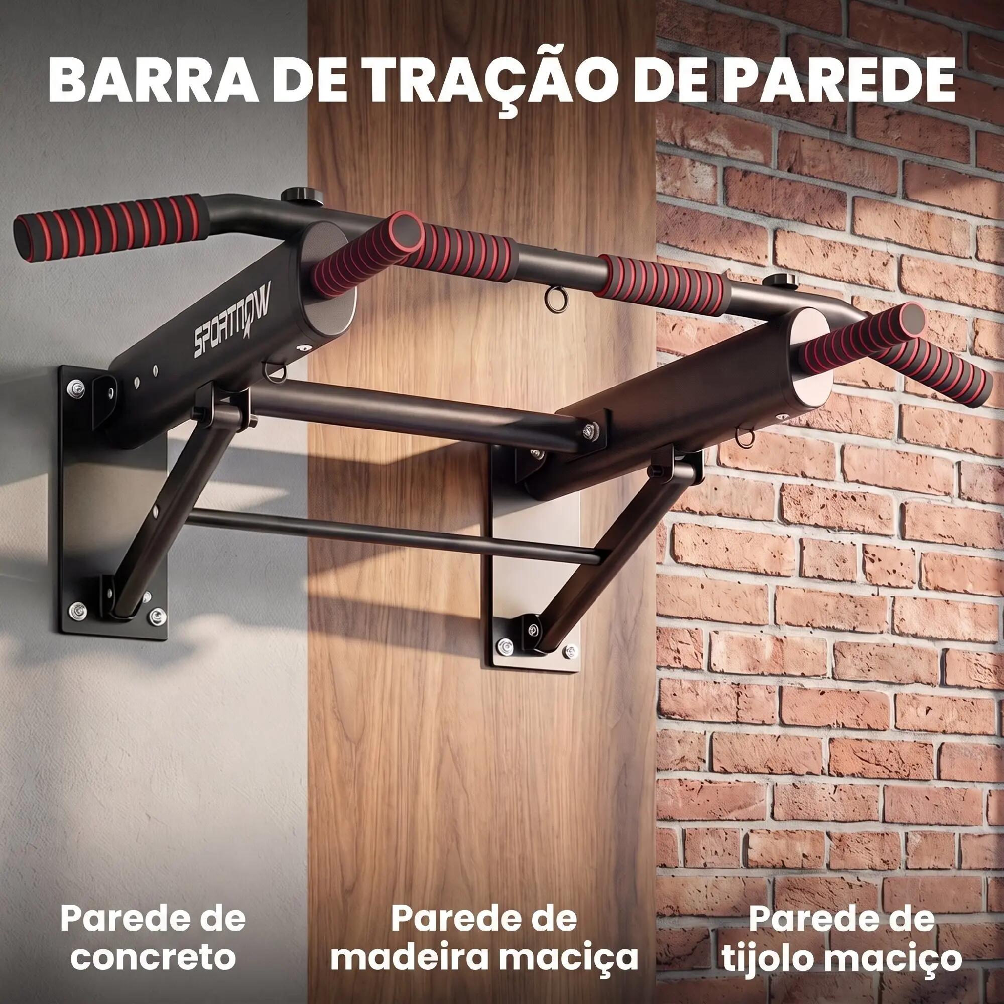 Barra de Dominadas SPORTNOW 98x65x31 cm Negro 5/10