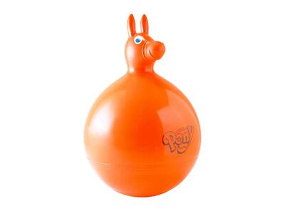 Gymnic Pony Palla gonfiabile con maniglie Ø 45 cm arancione