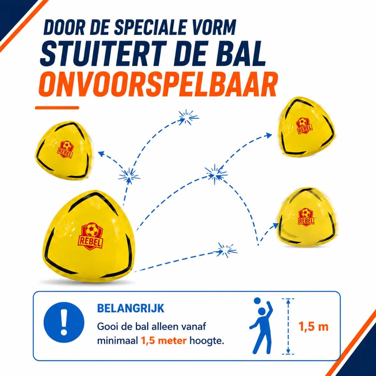 Rebel Reflexbal van pvc 3/3